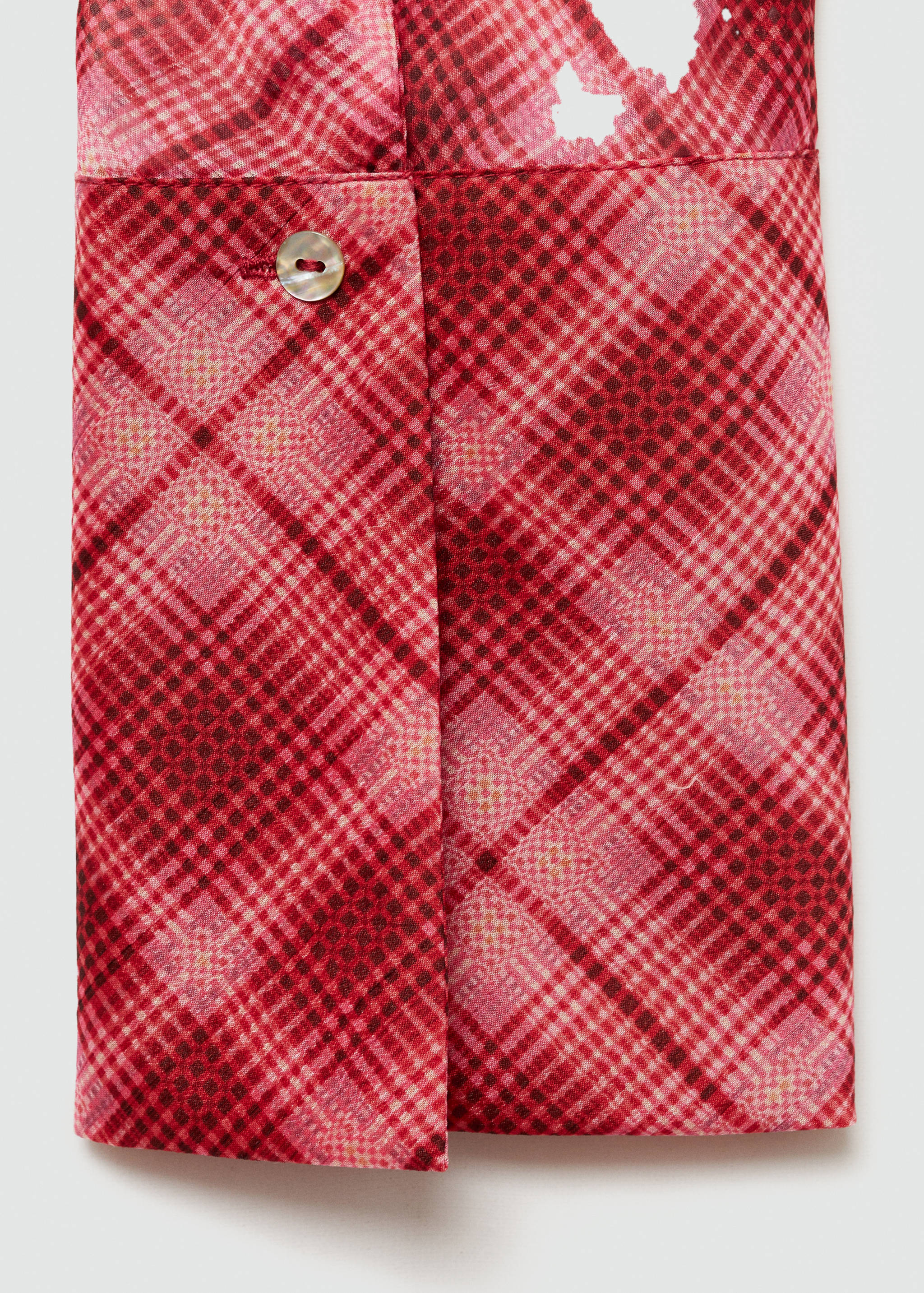 Camisa estampada cuadros - Detalle del artículo 0