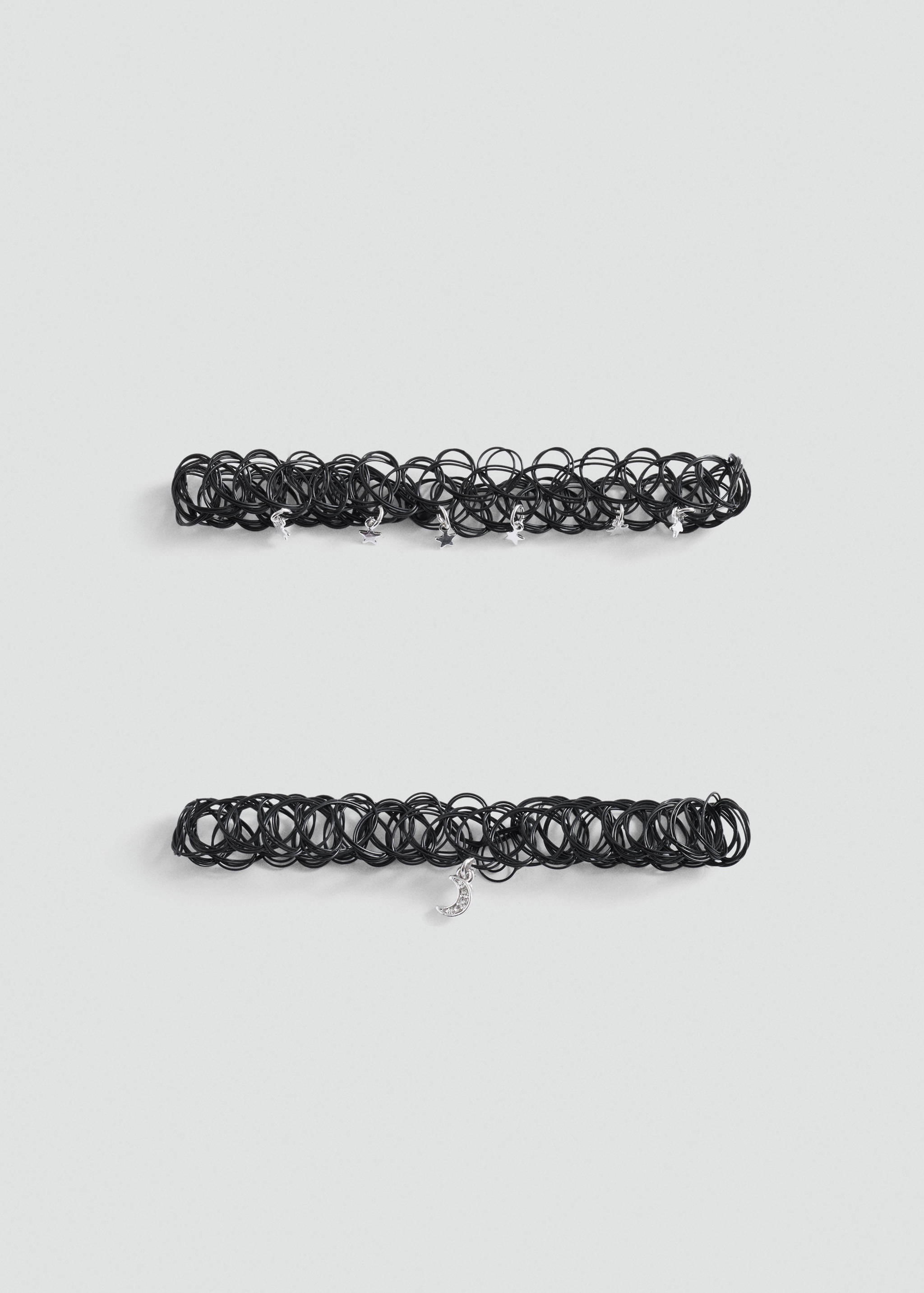 Pack 2 chokers colgante - Artículo sin modelo