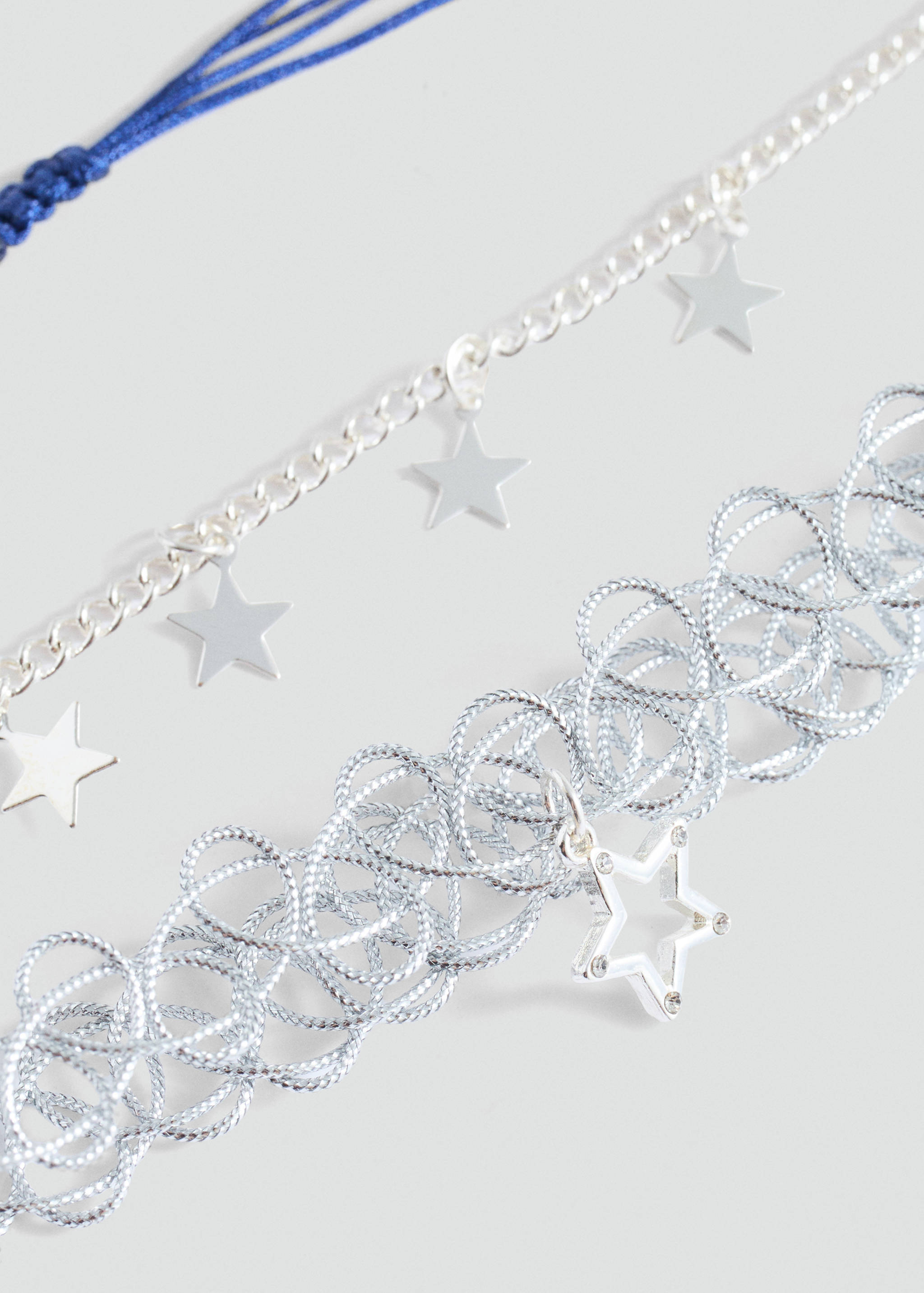 2er-Pack Chokers mit Anhänger - Mittlere Ansicht