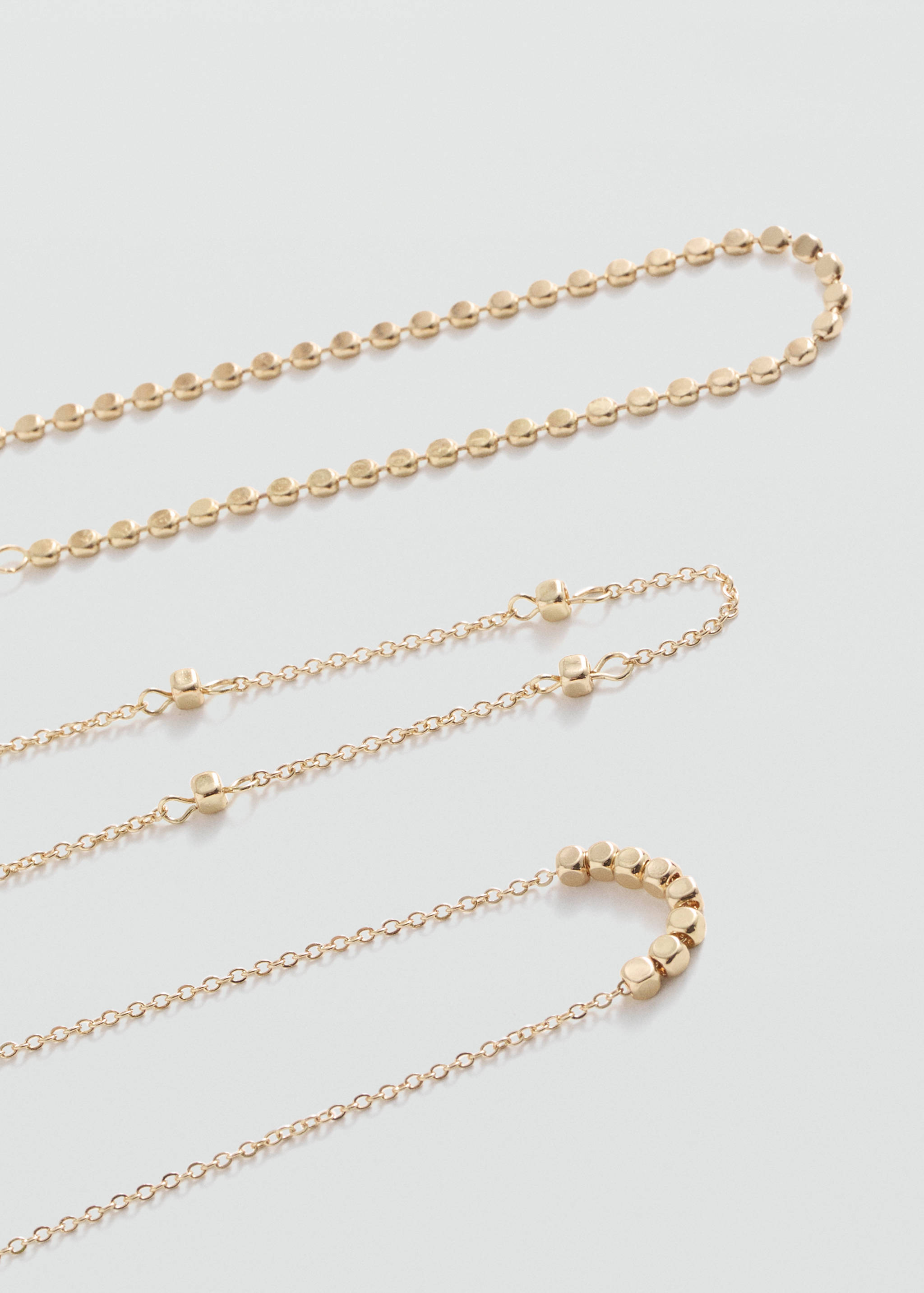 Pack of 3 combined necklaces - Medium plane