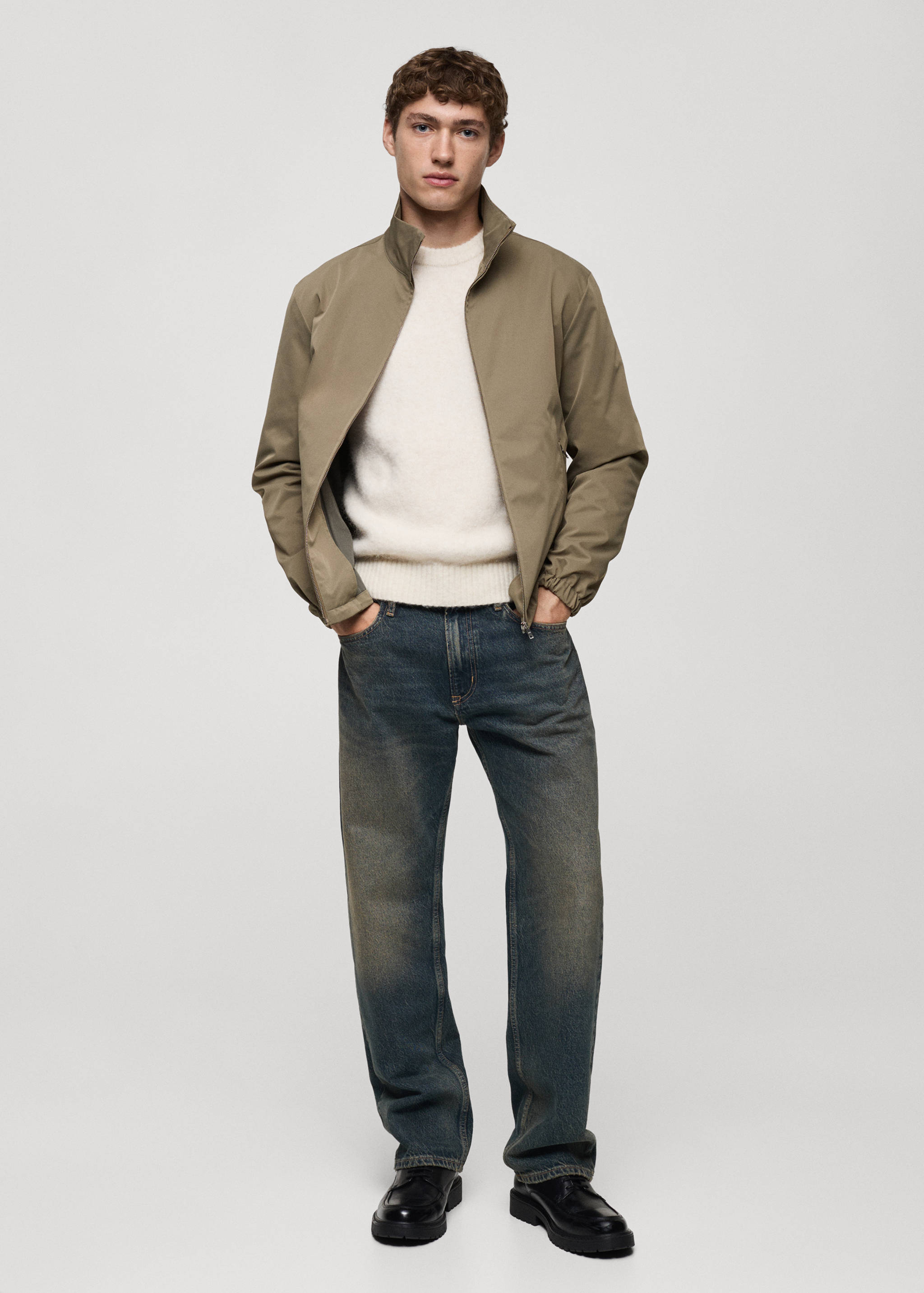 Водоотталкивающая куртка с молнией - Общий план