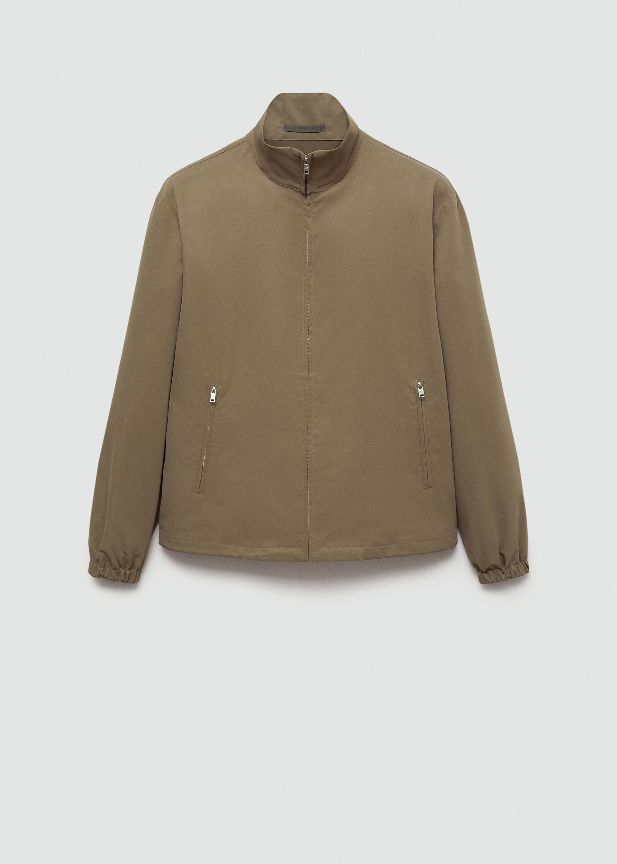 Водоотталкивающая куртка с молнией - Изделие без модели