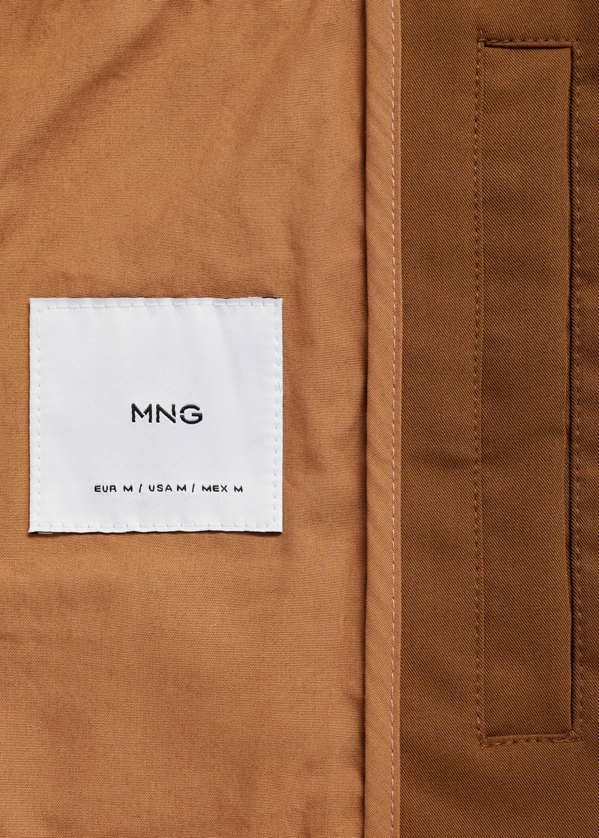 Stretch-fabric bomber jacket - Details of the article 0