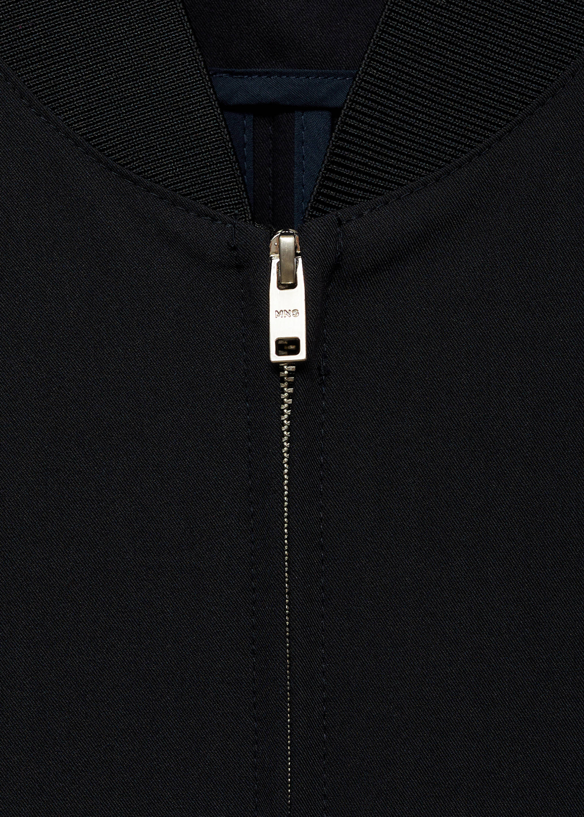 Stretch-fabric bomber jacket - Details of the article 8