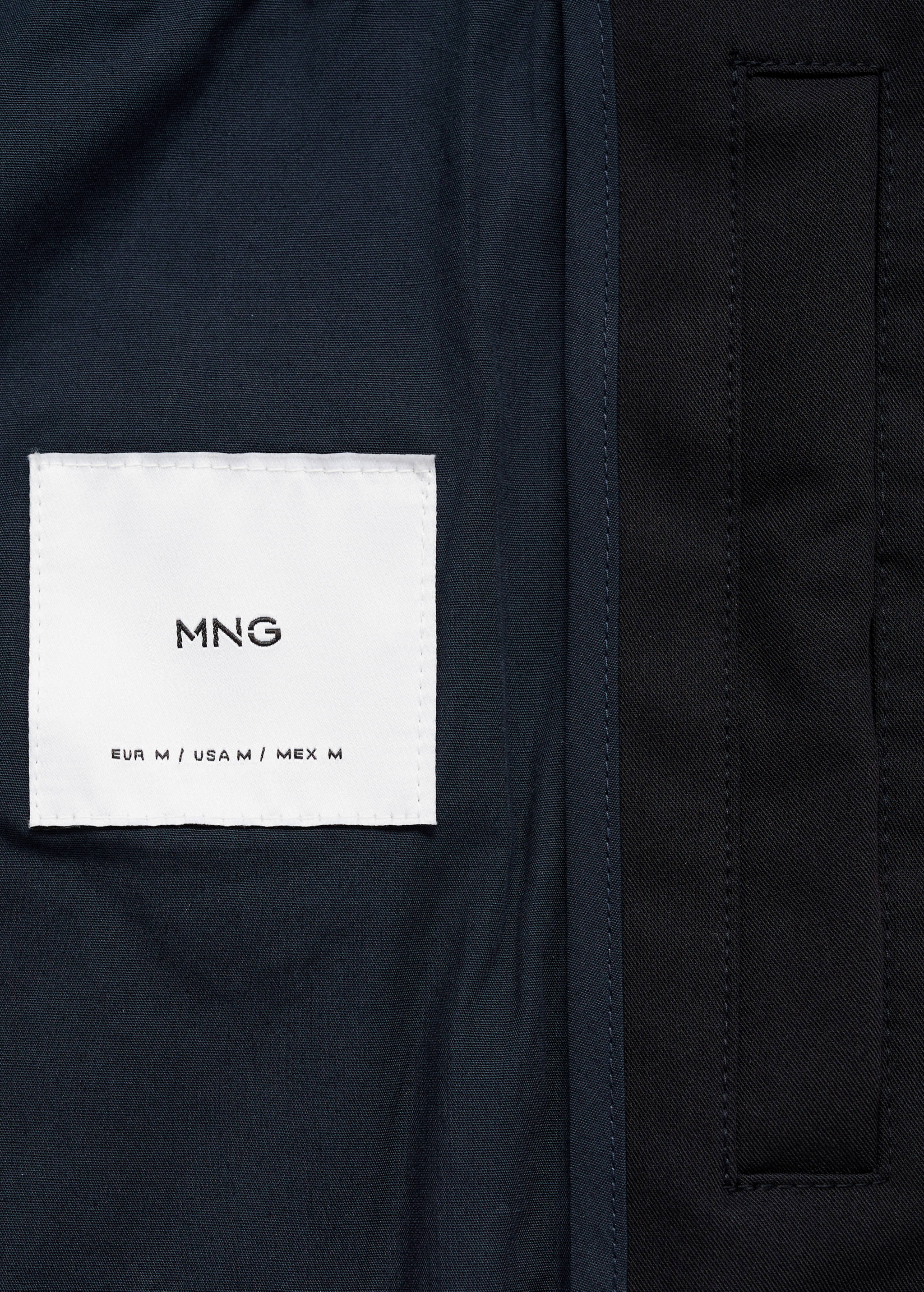 Stretch-fabric bomber jacket - Details of the article 0