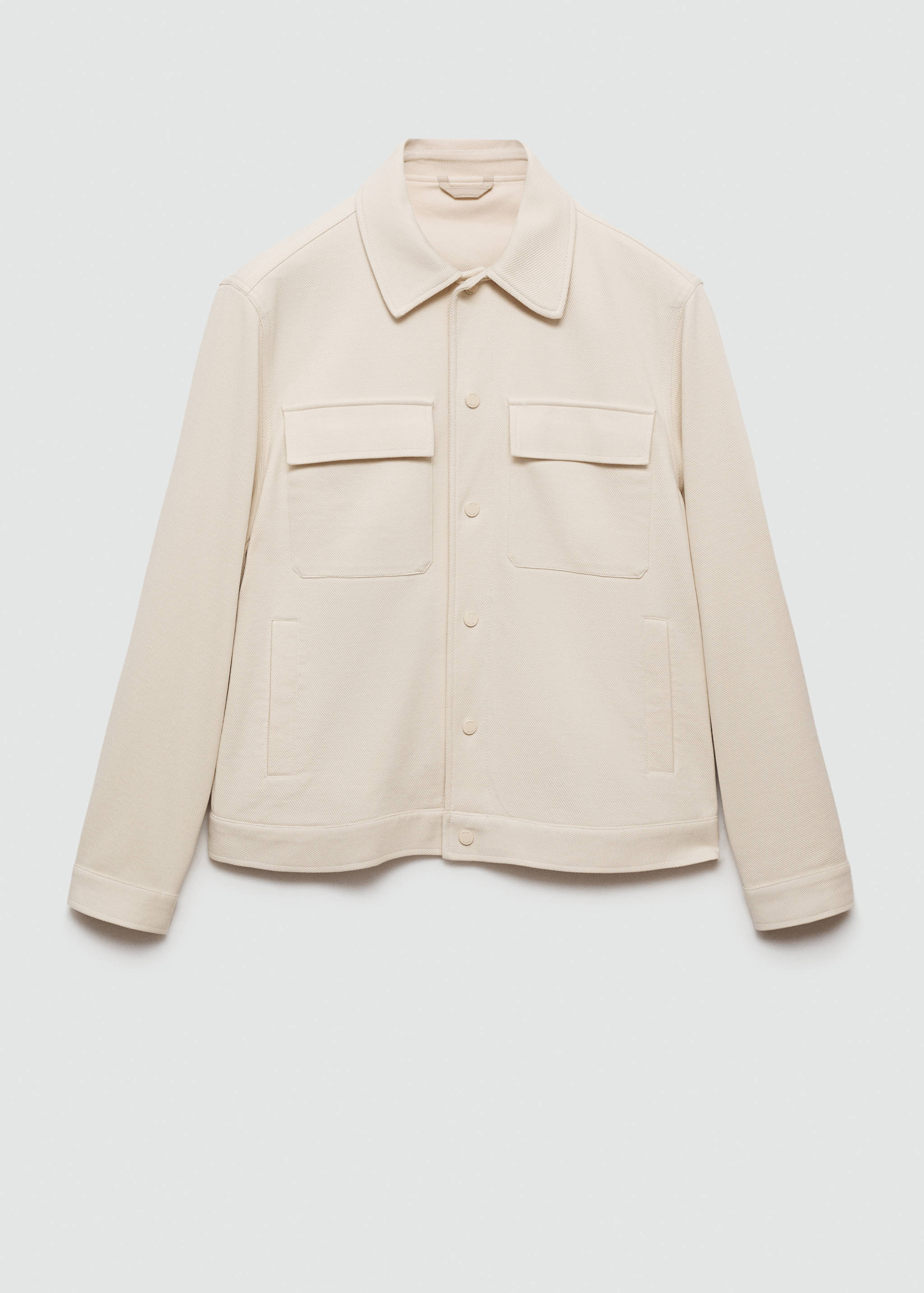 Surchemise twill coton poches - Article sans modèle