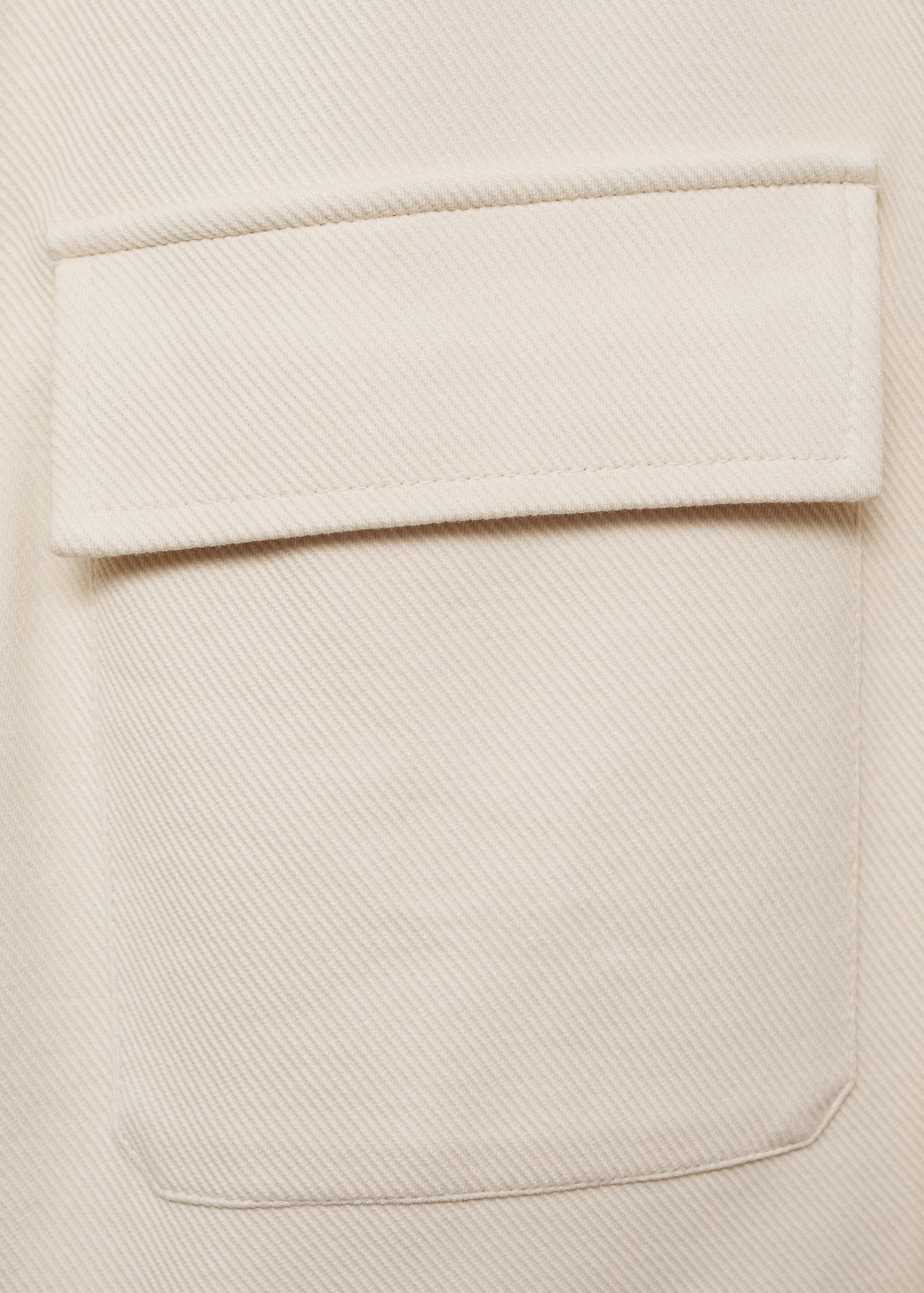 Surchemise twill coton poches - Détail de l'article 0
