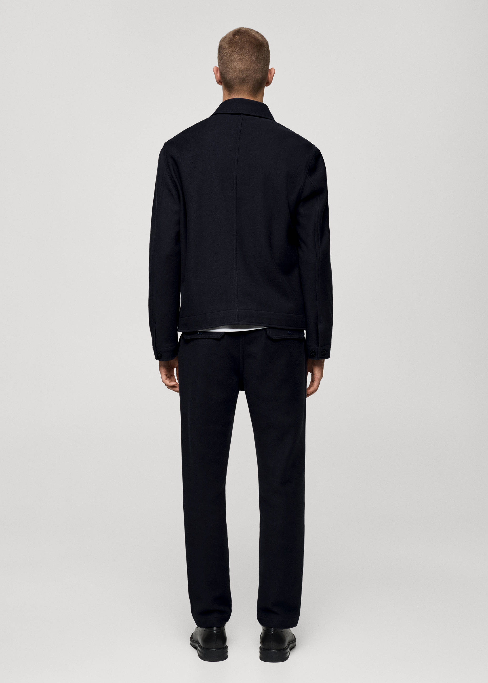 Surchemise twill coton poches - Verso de l’article