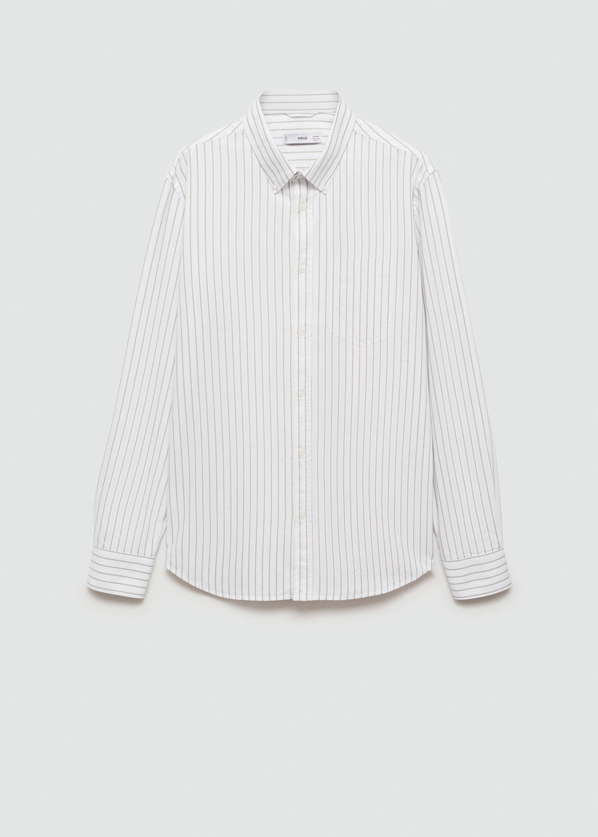 100% cotton kodak striped shirt - Article without model