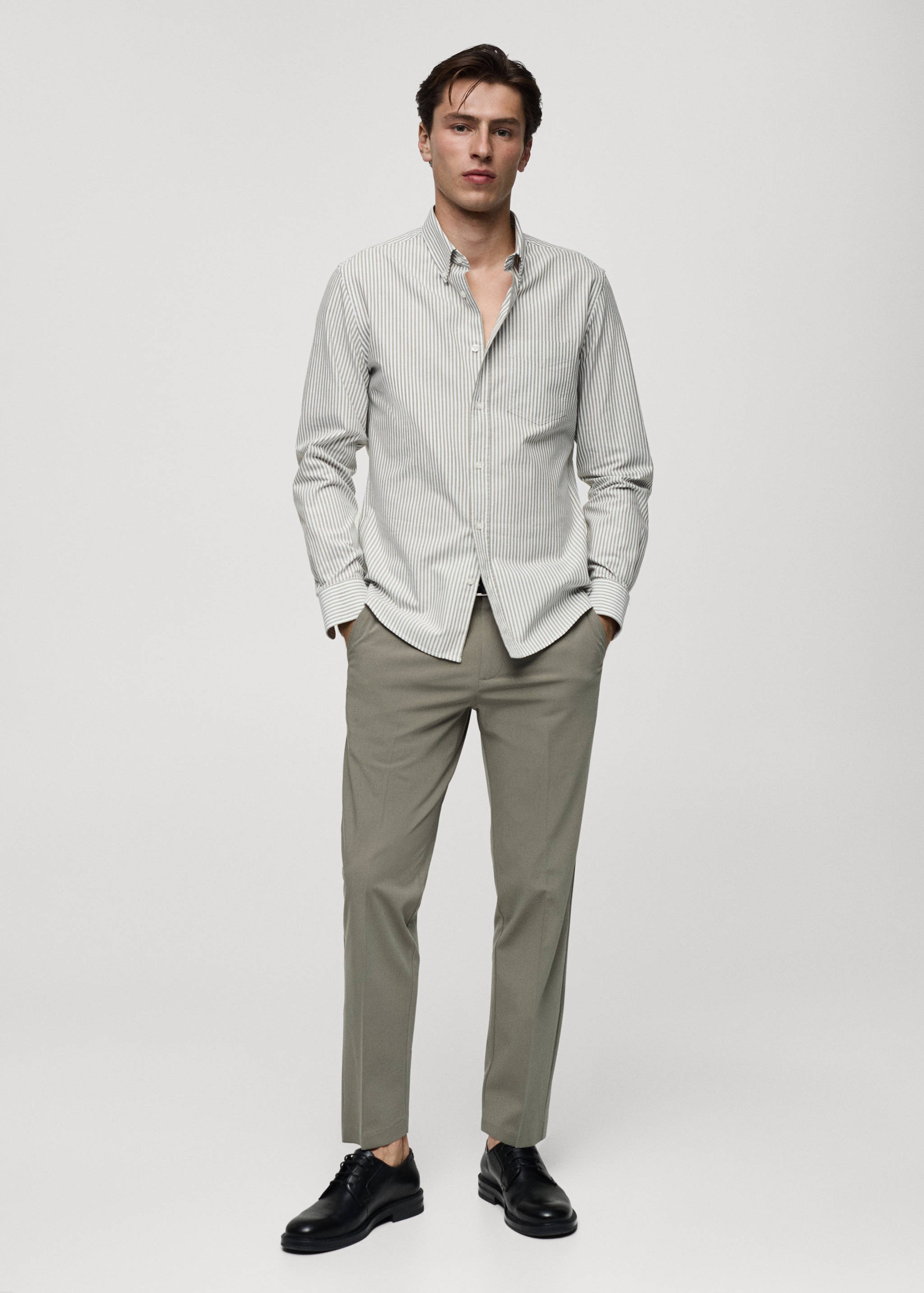 100% cotton kodak striped shirt - General plane