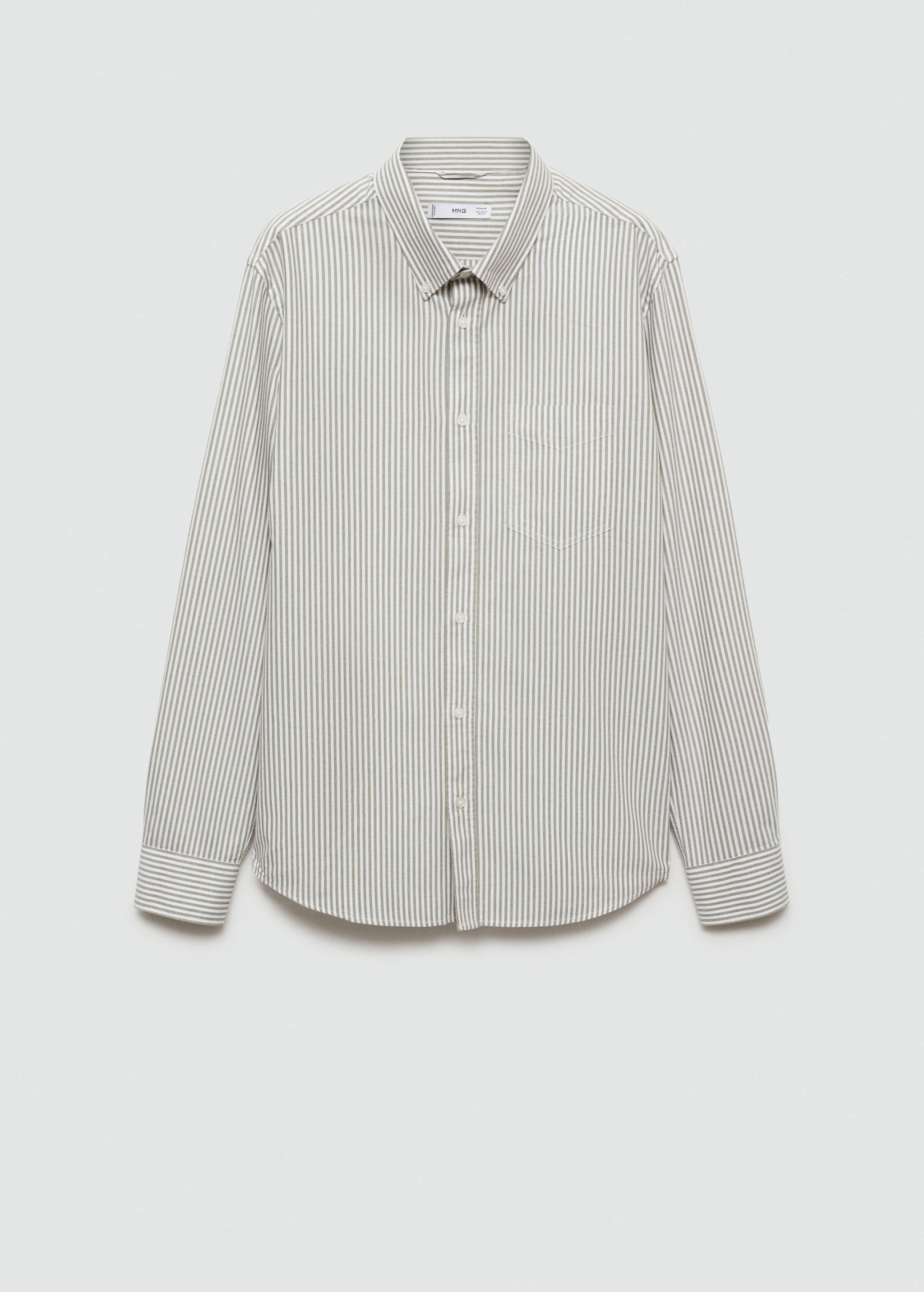 100% cotton kodak striped shirt - Article without model