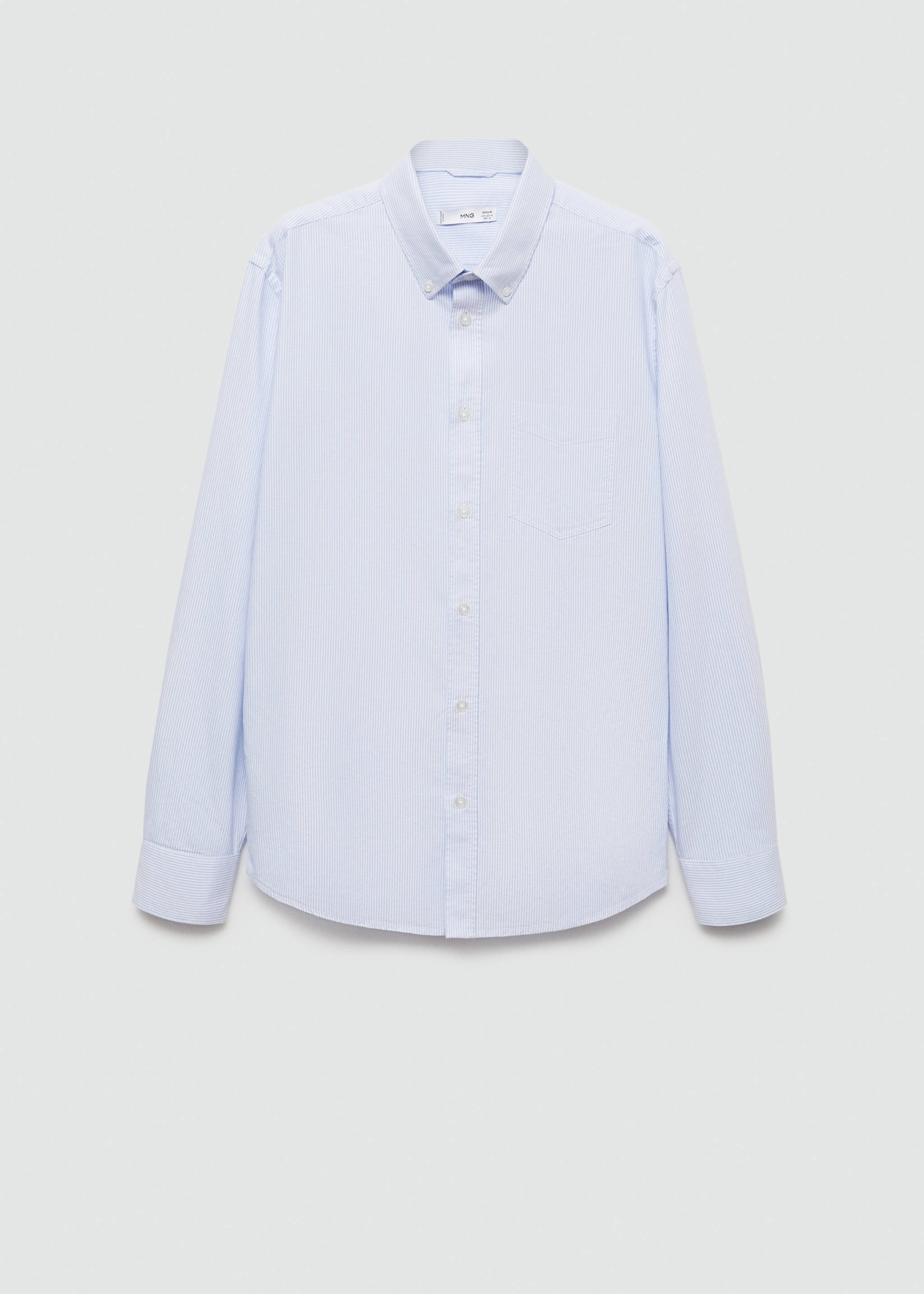 100% cotton kodak striped shirt - Article without model