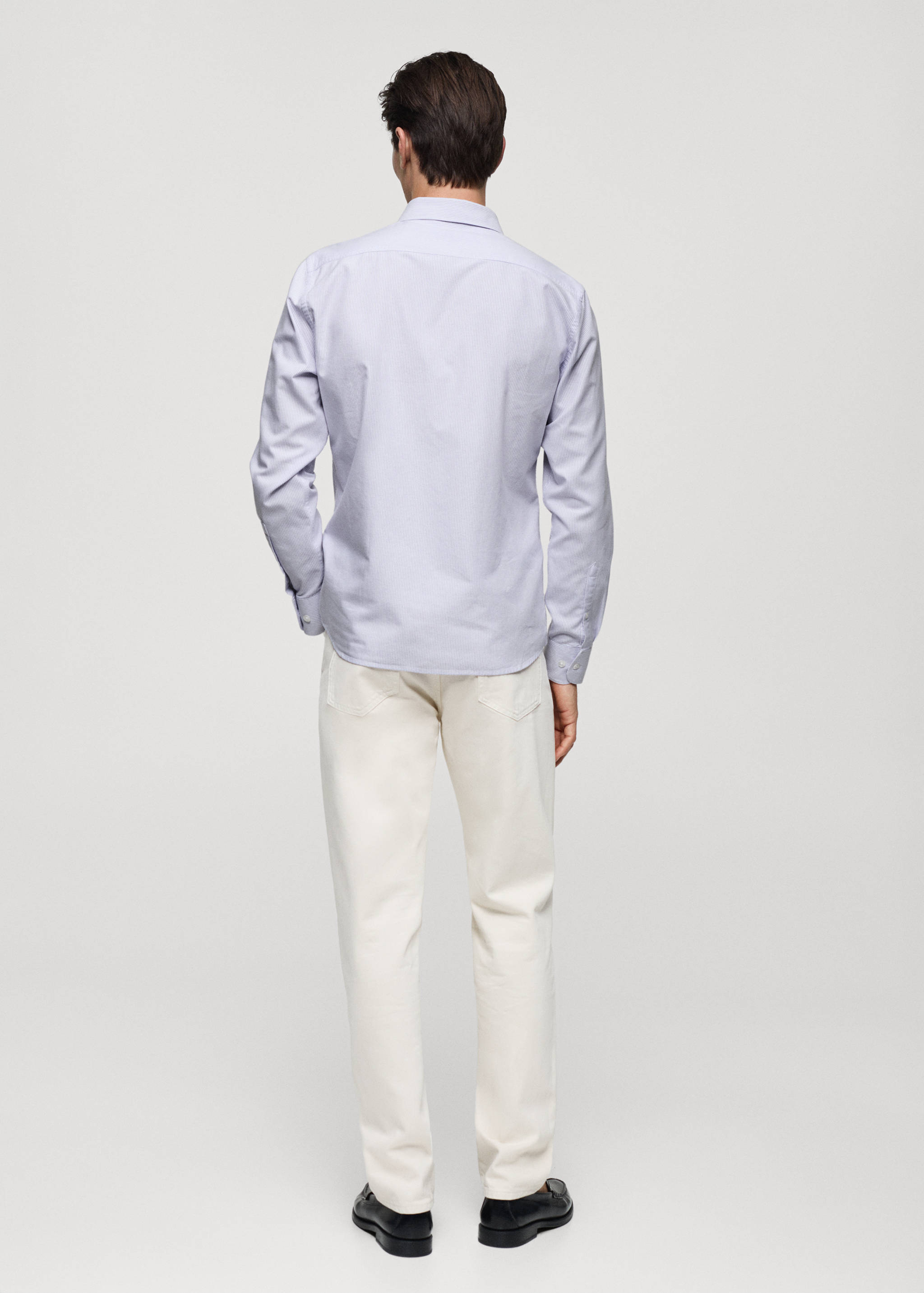 100% cotton kodak striped shirt - Reverse of the article