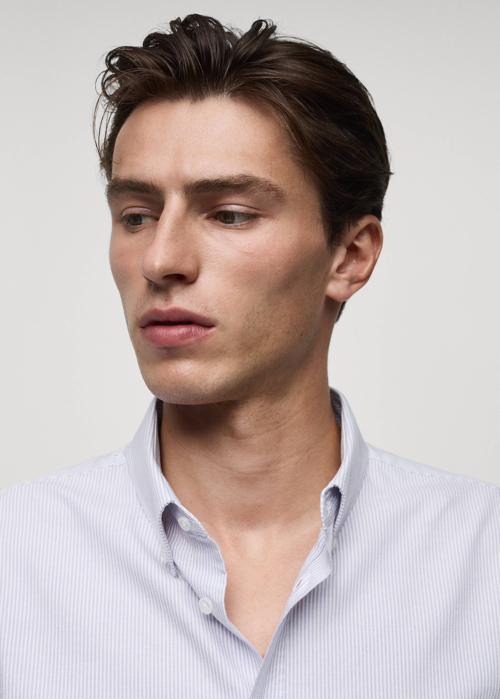 100% cotton kodak striped shirt - Details of the article 1