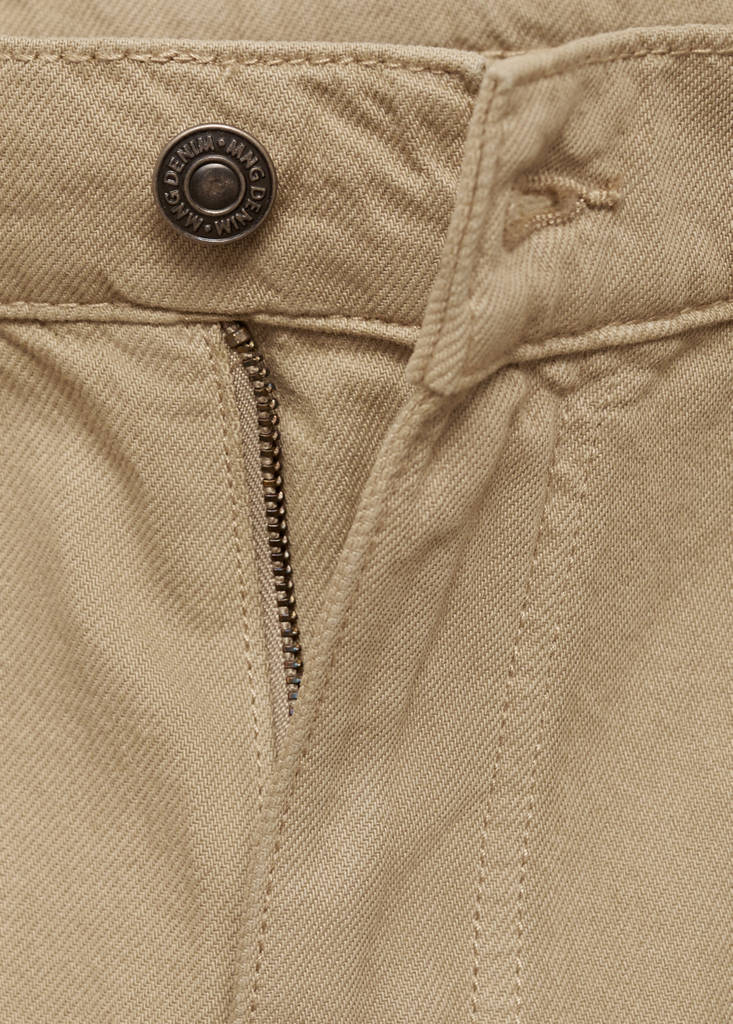 Straight-fit cargo jeans — Khaki