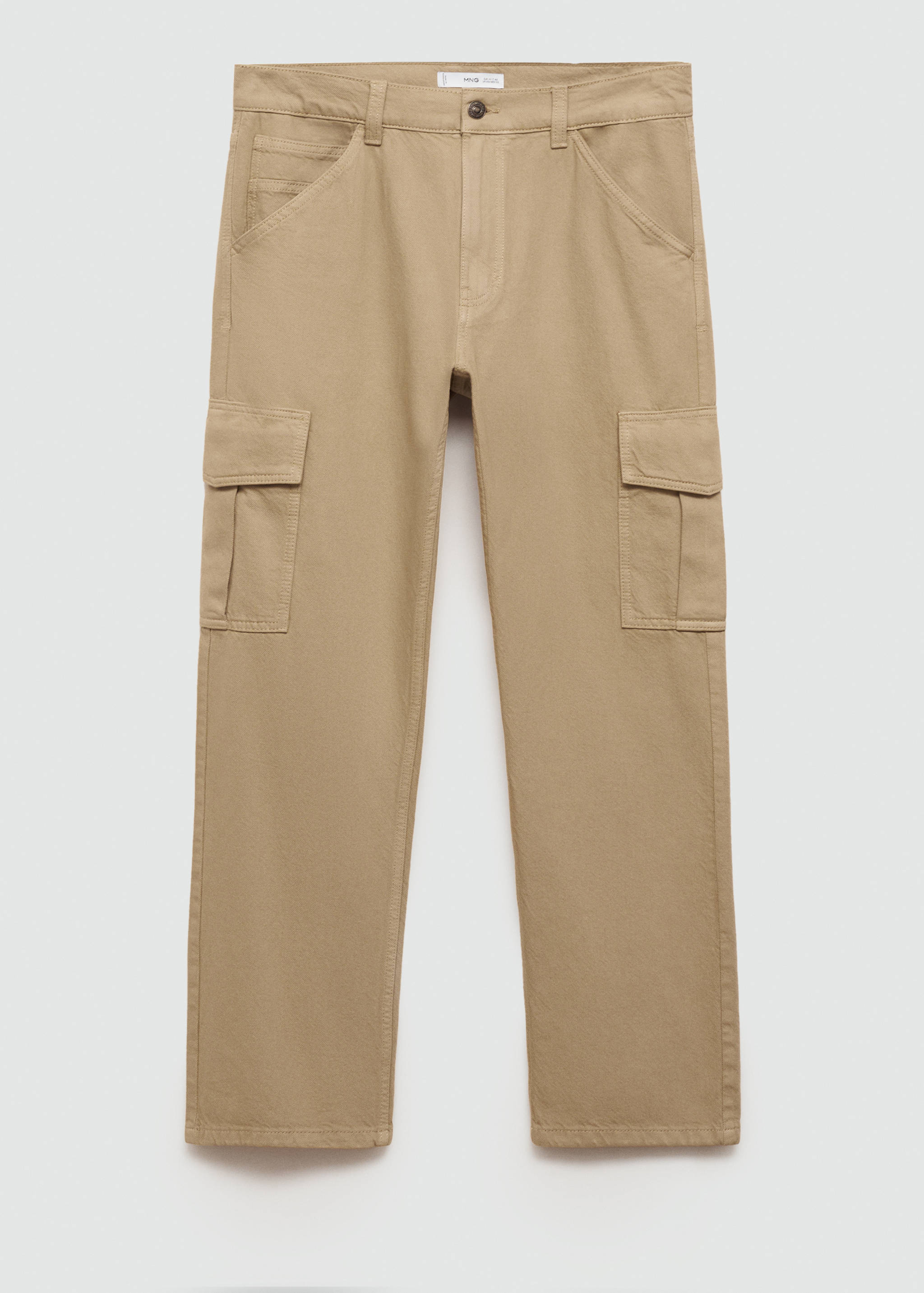 Straight-fit cargo jeans - Article without model