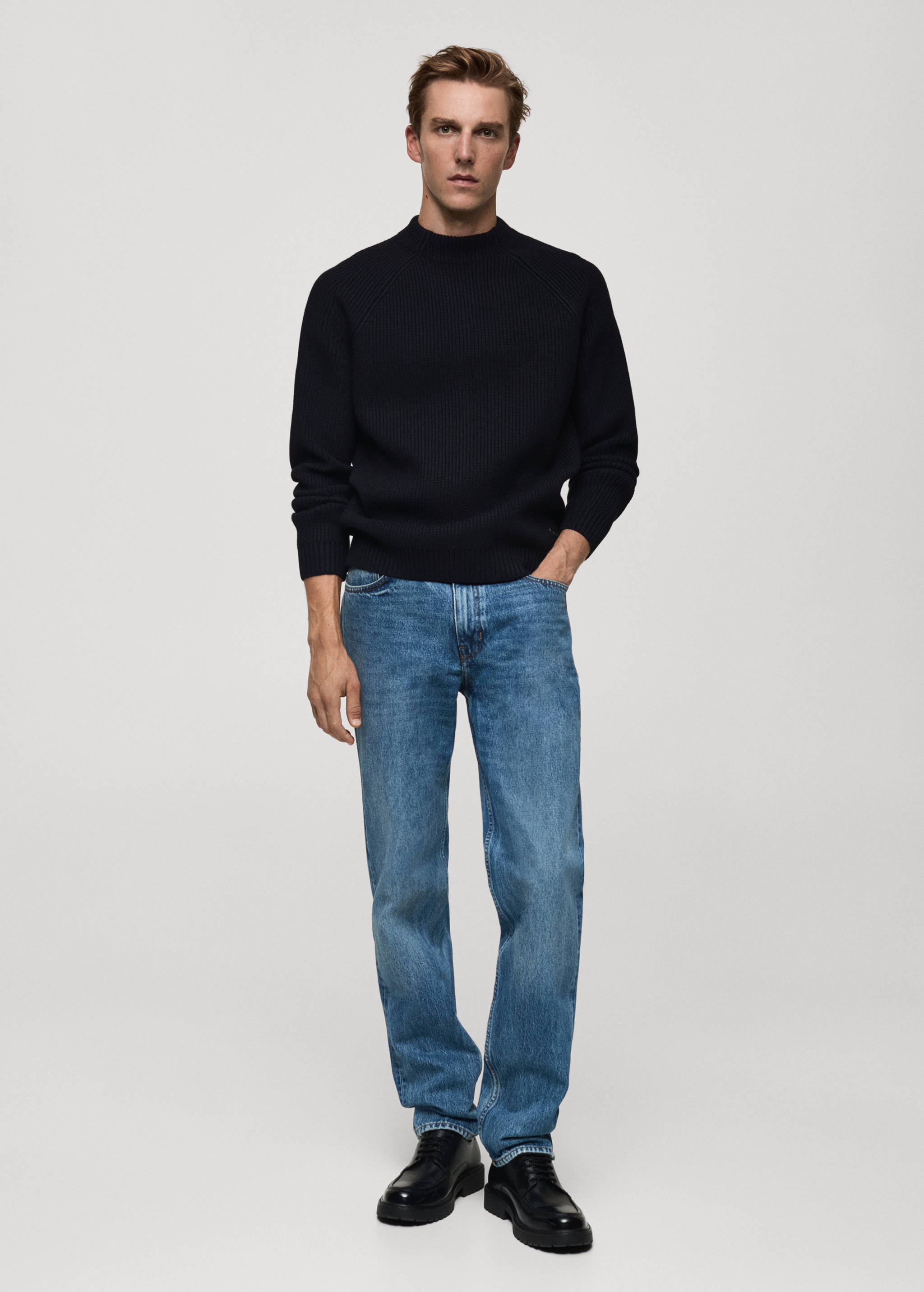 Jean Bob regular fit délavé moyen - Plan général