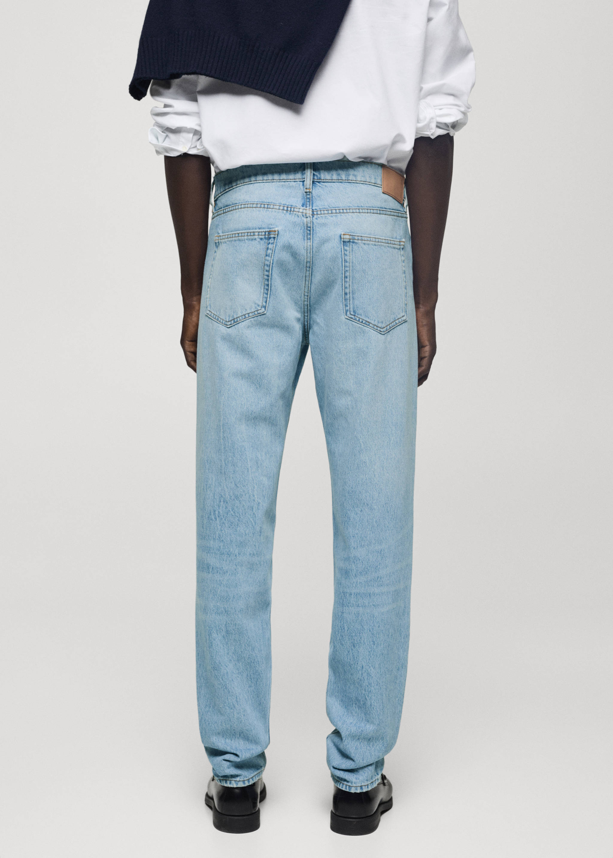 Jean Bob regular fit délavé clair - Verso de l’article