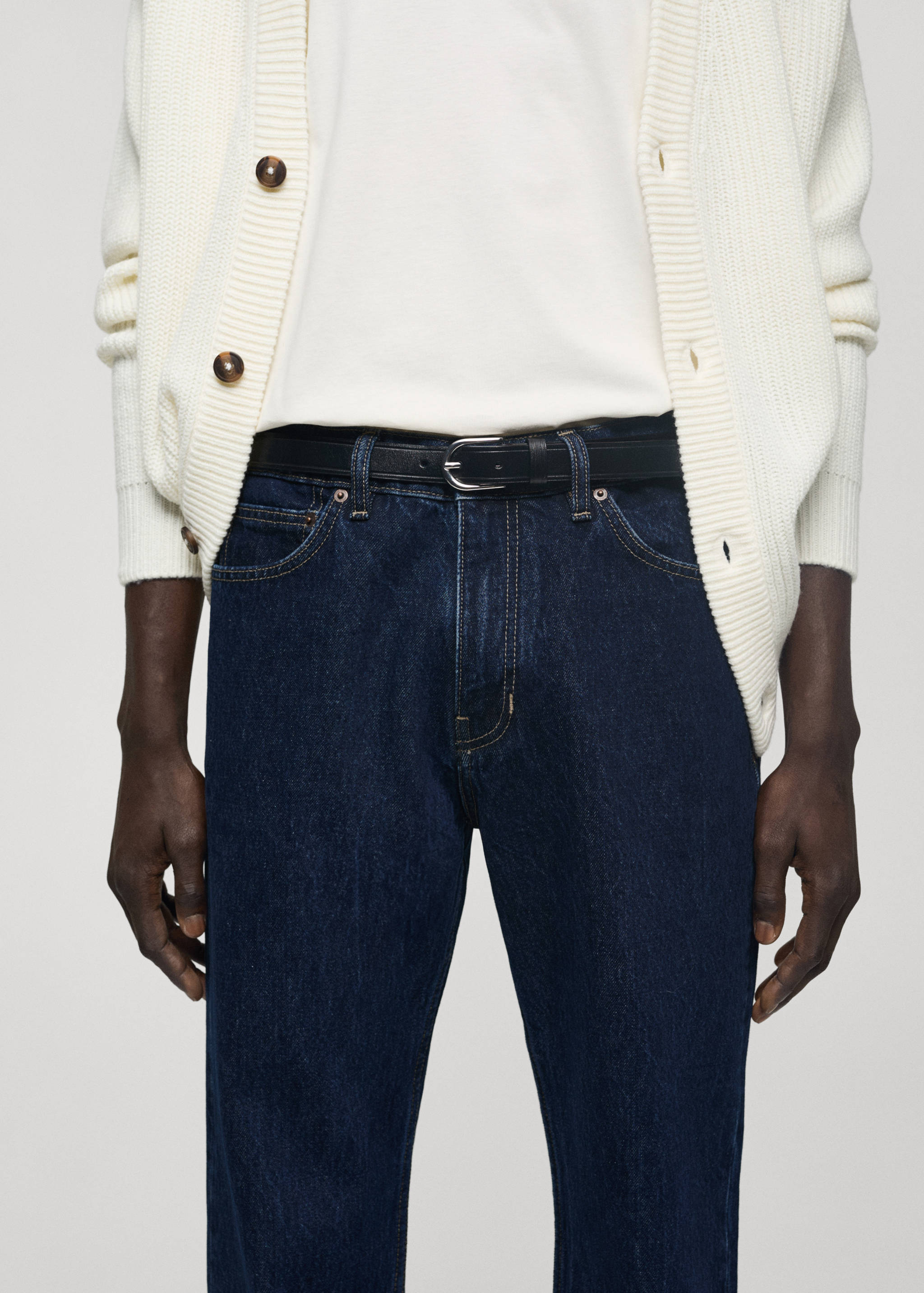 Jean Bob regular fit délavé foncé - Détail de l'article 1