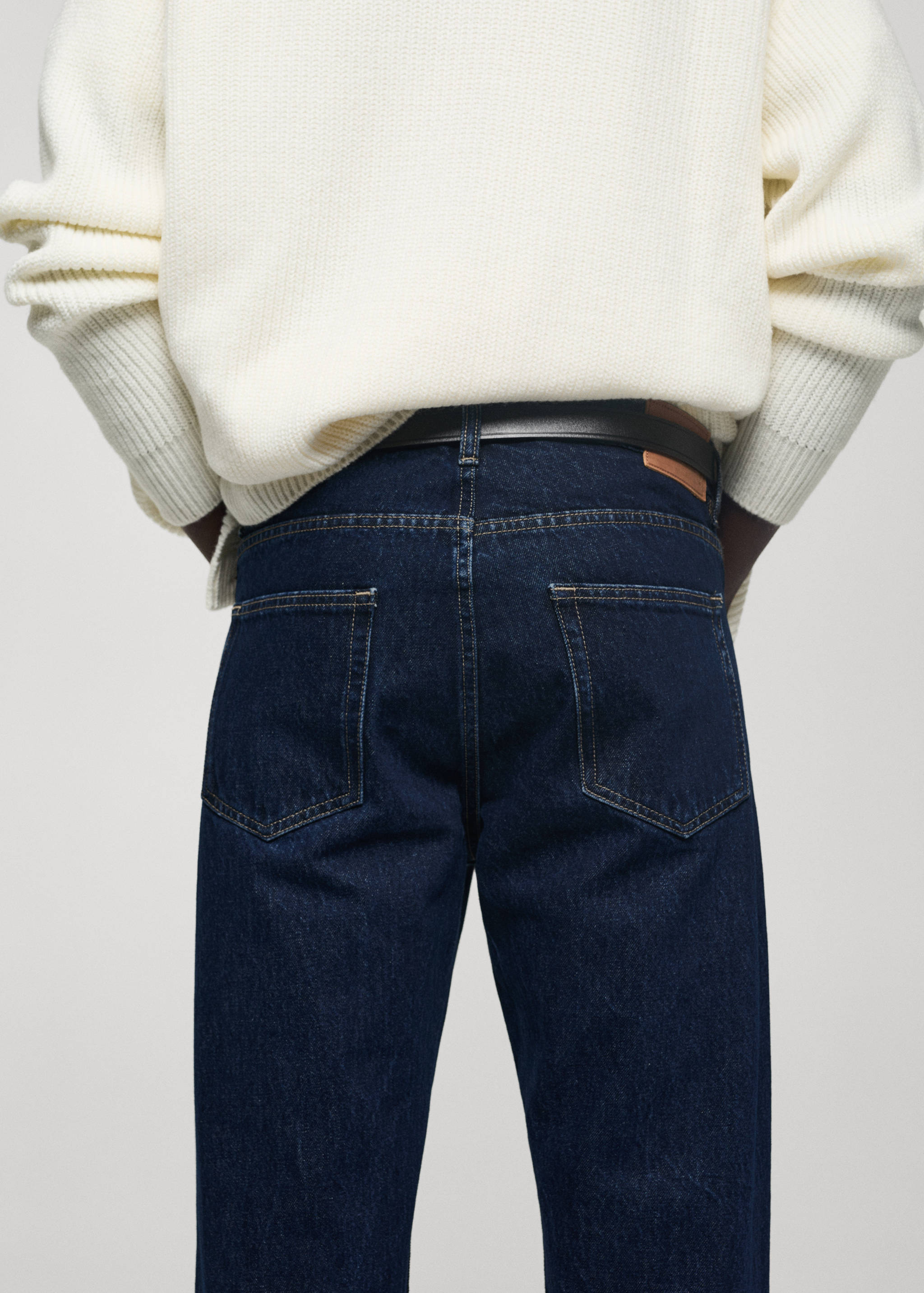 Jean Bob regular fit délavé foncé - Détail de l'article 6