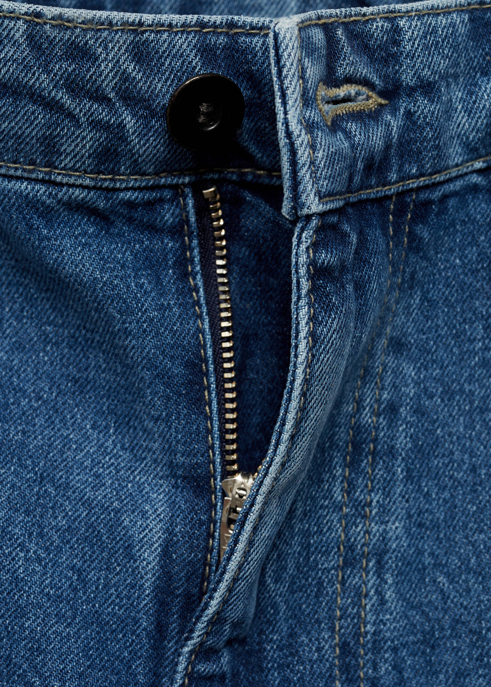 Relaxed-fit cropped jeans - Details of the article 8