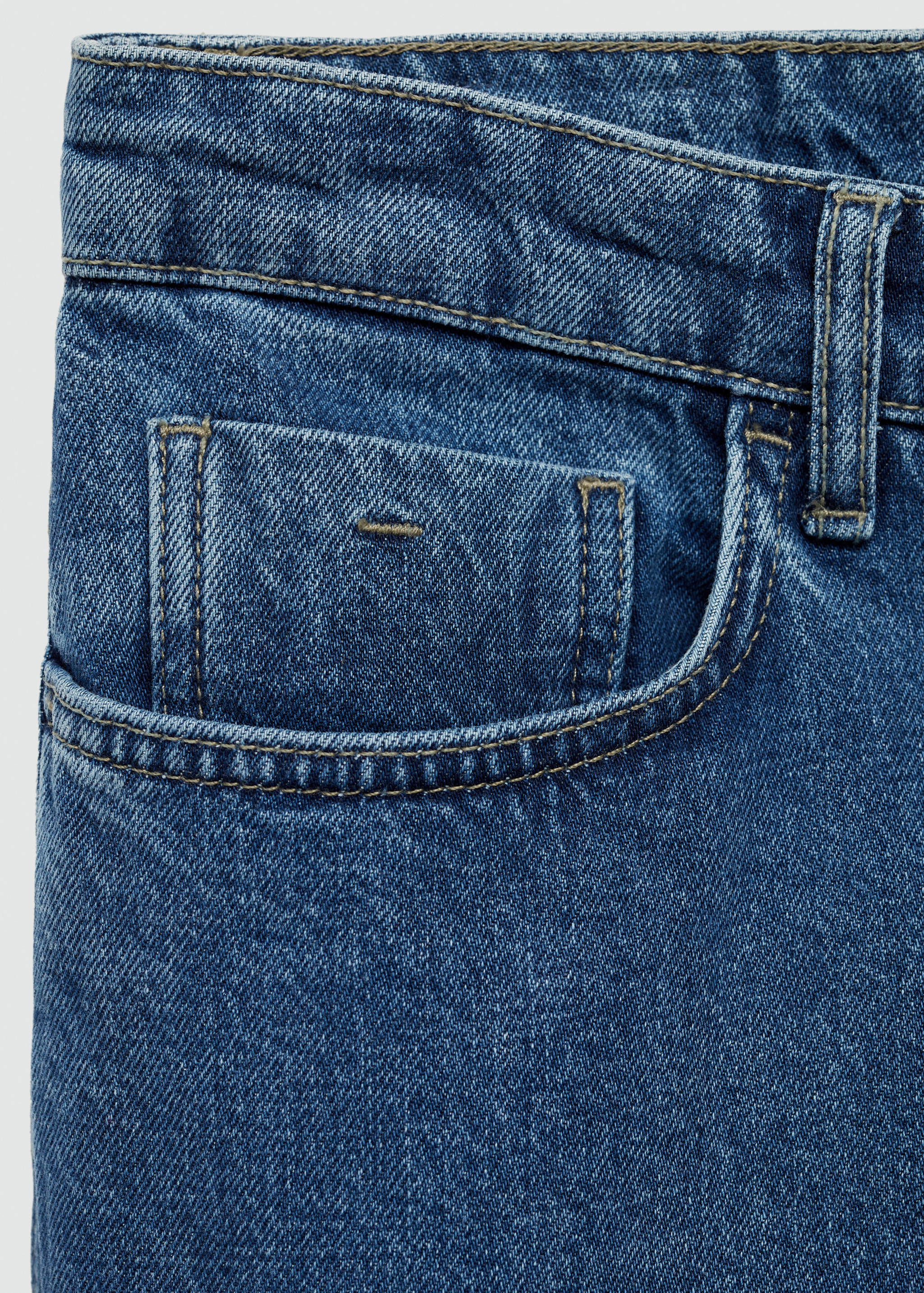 Relaxed-fit cropped jeans - Details of the article 0
