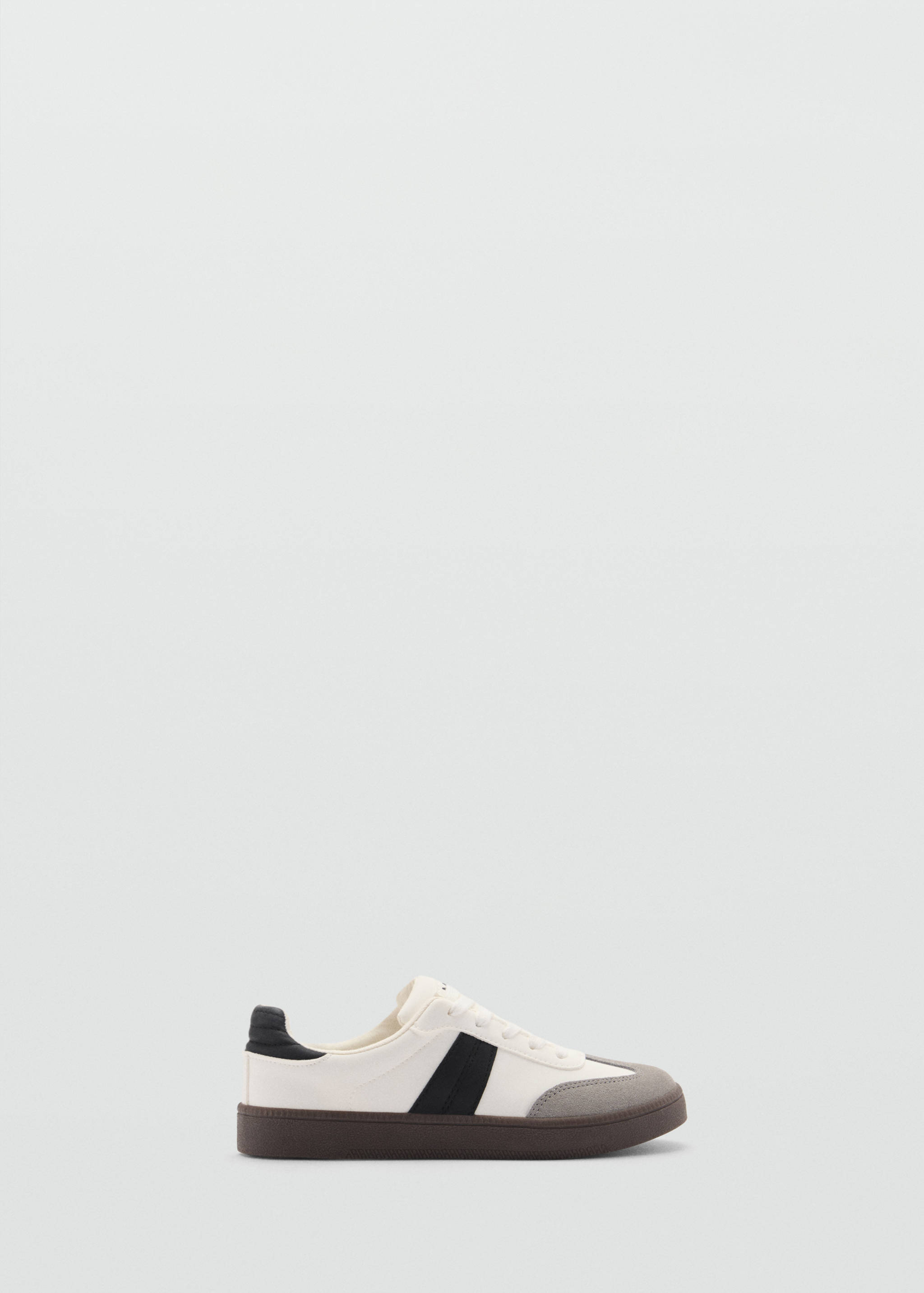 Leather mixed sneakers - Article without model