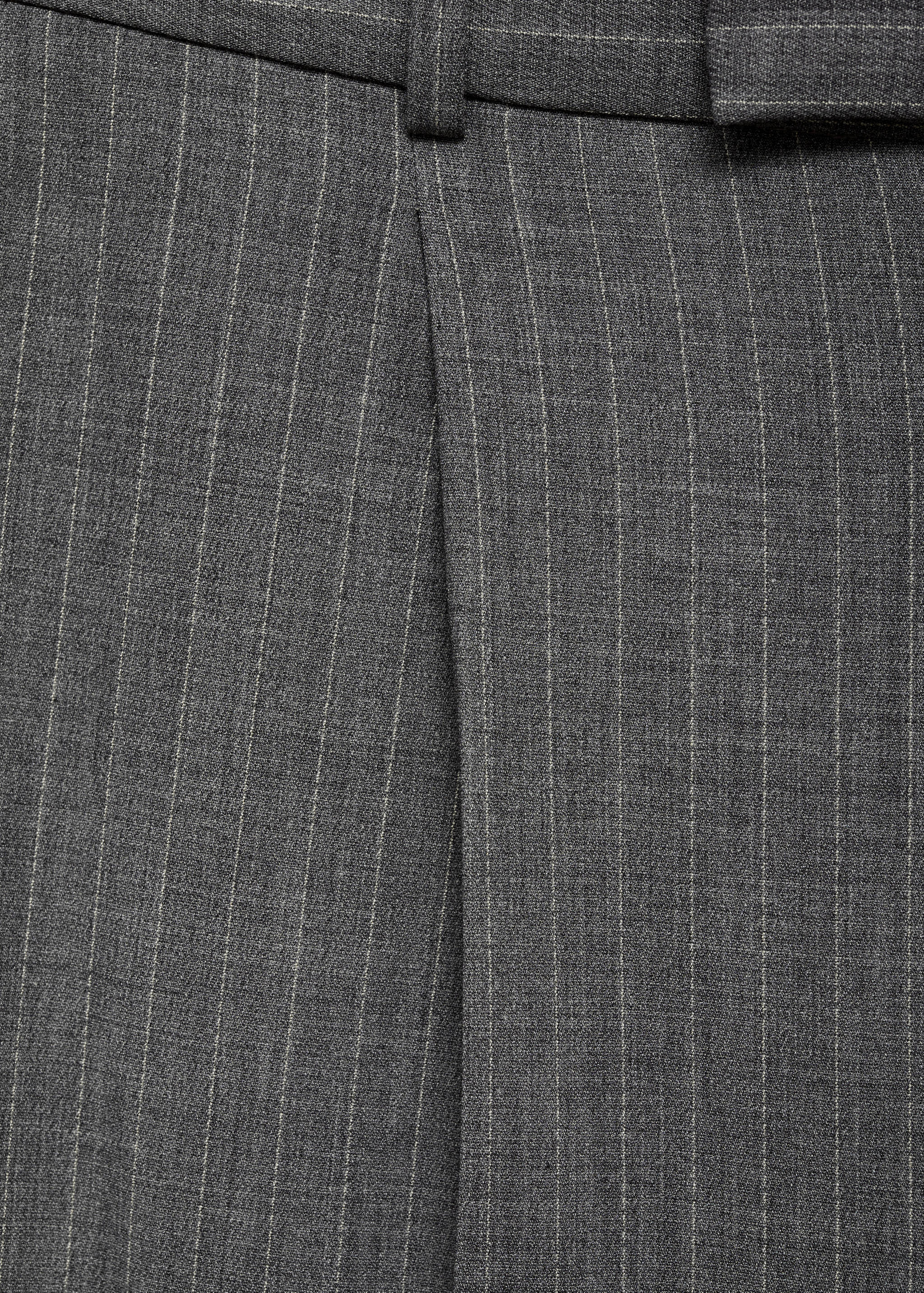 Pinstripe suit trousers - Details of the article 0
