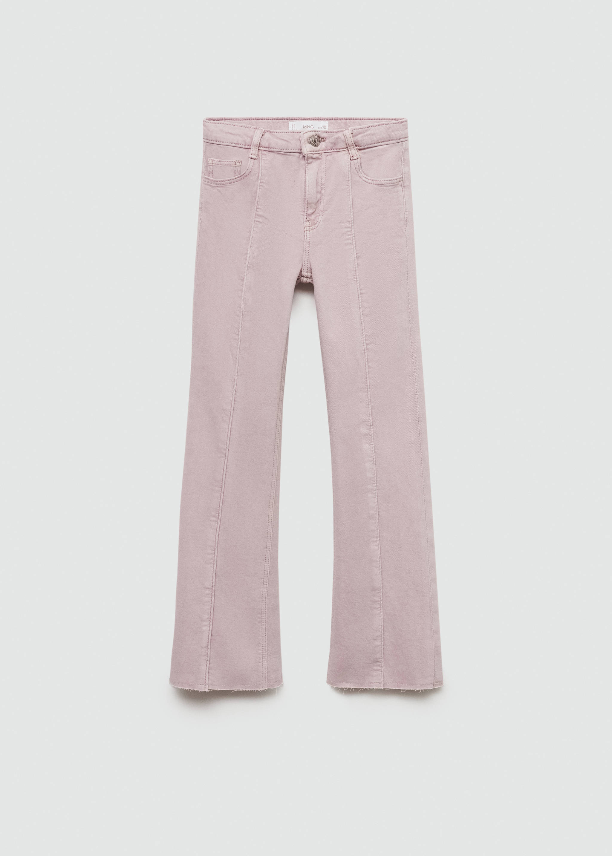 Jean flare à coutures décoratives - Article sans modèle