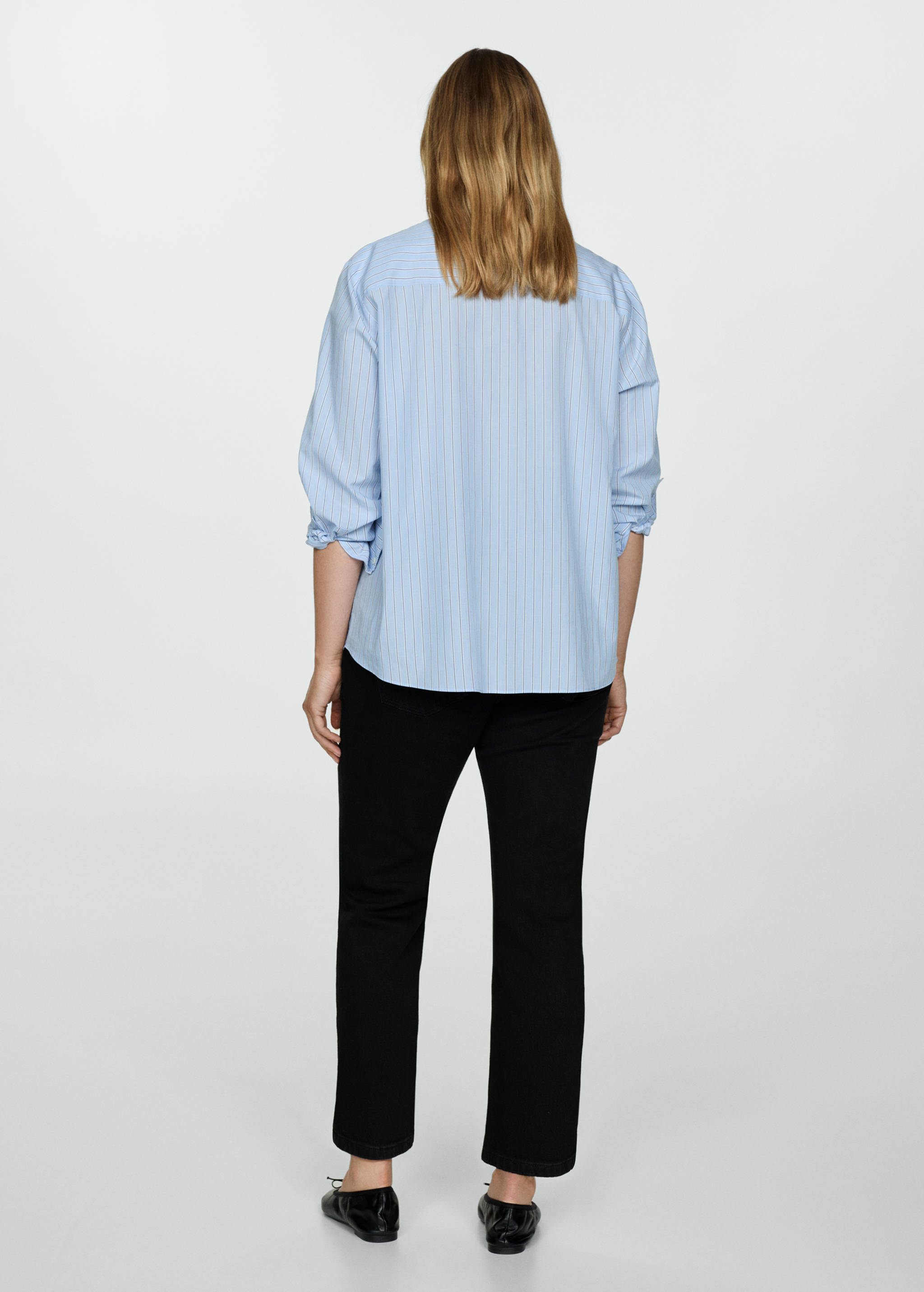 Jeans rectos premamá - Reverso del artículo