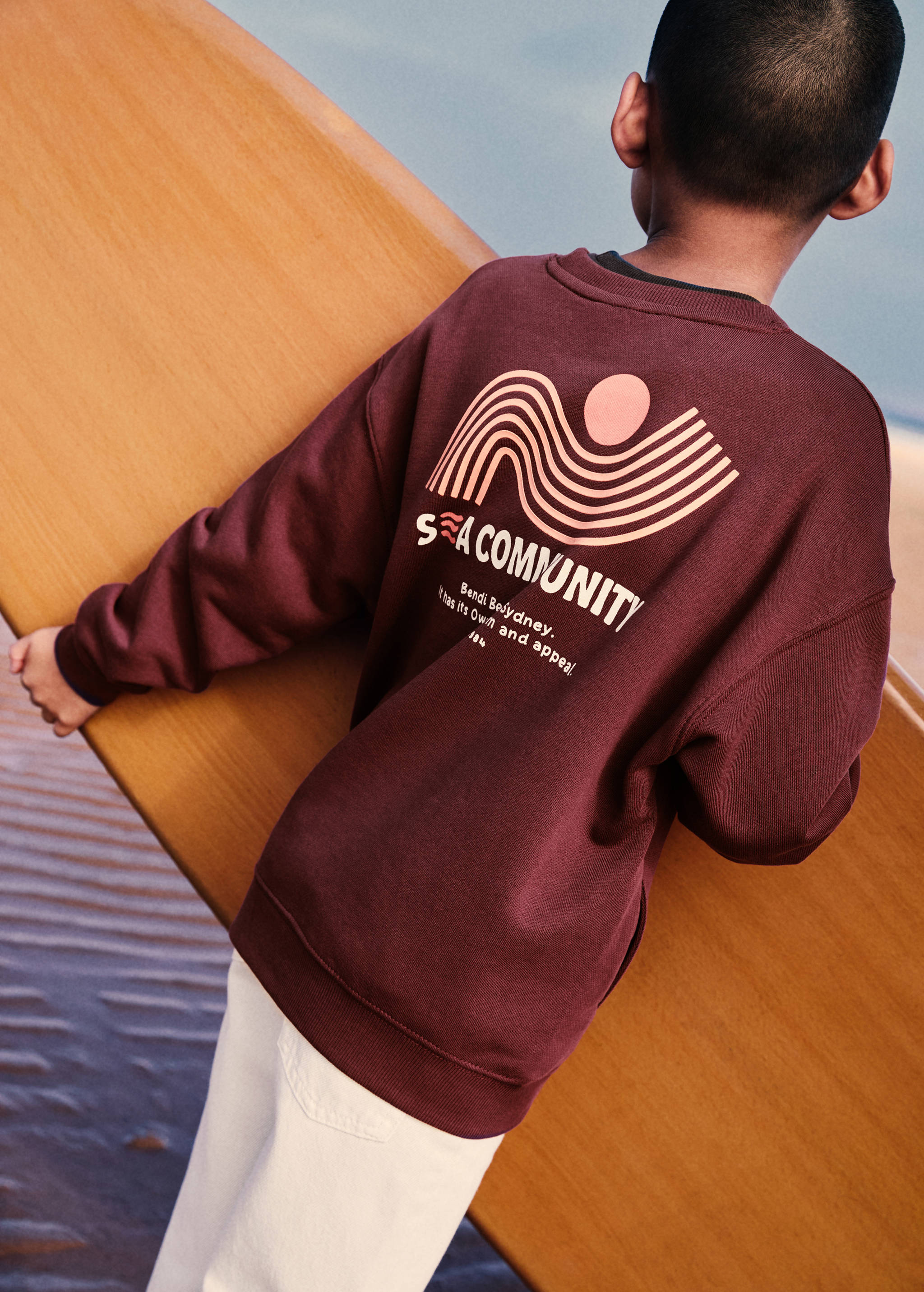 Printed cotton sweatshirt - Details of the article 5