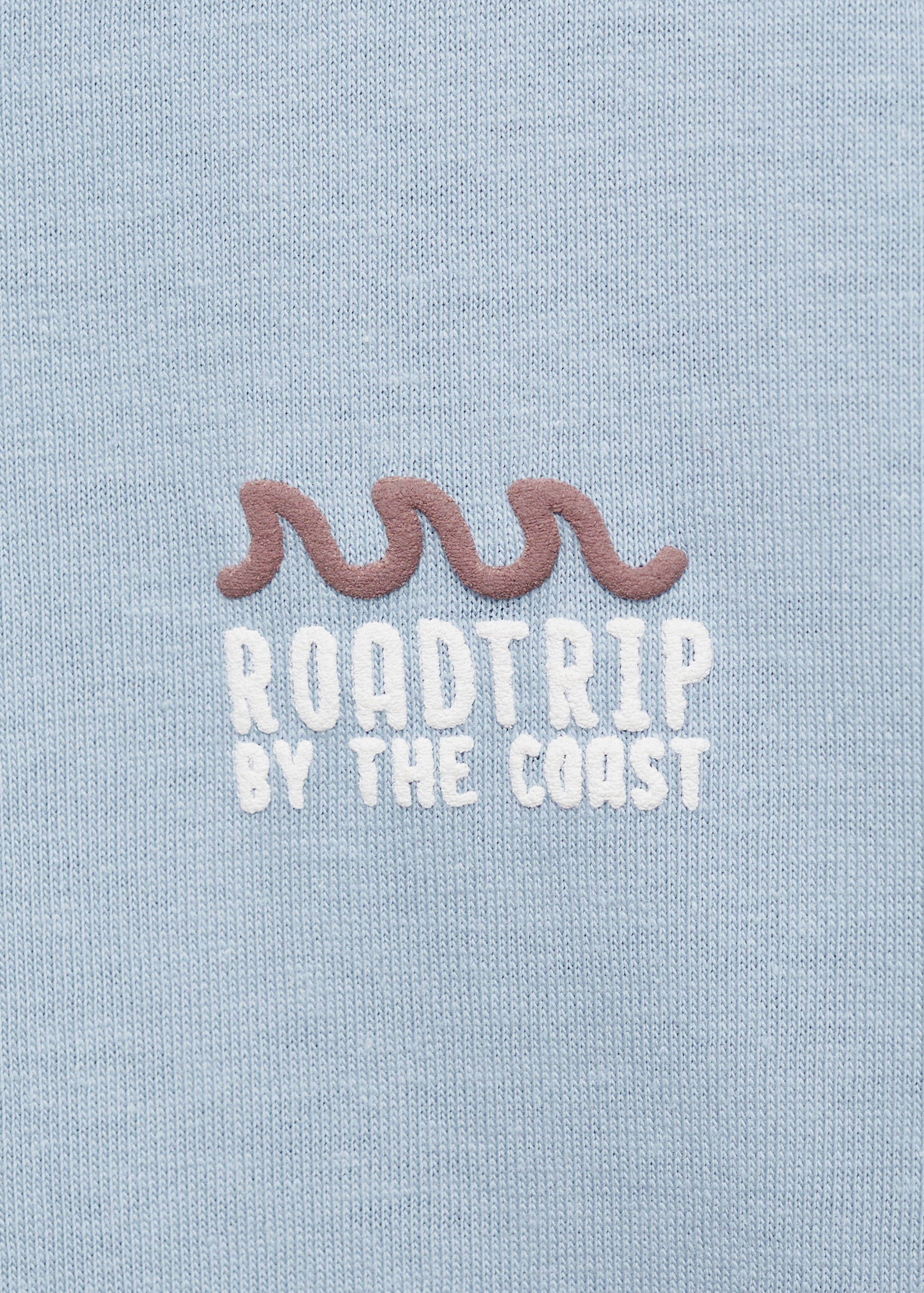 T-shirt manches longues imprimé relief - Détail de l'article 8