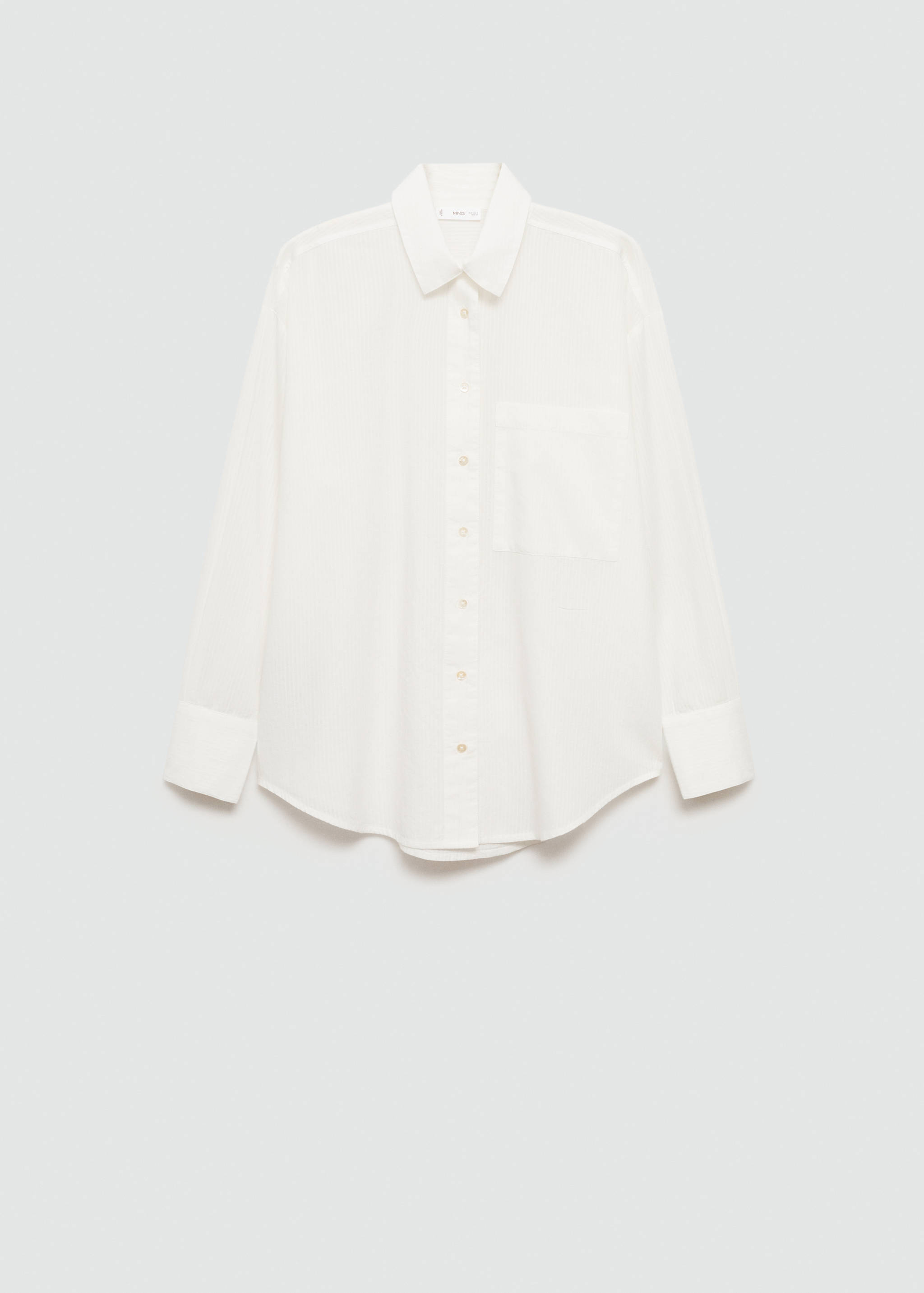 Oversize striped shirt - Article without model