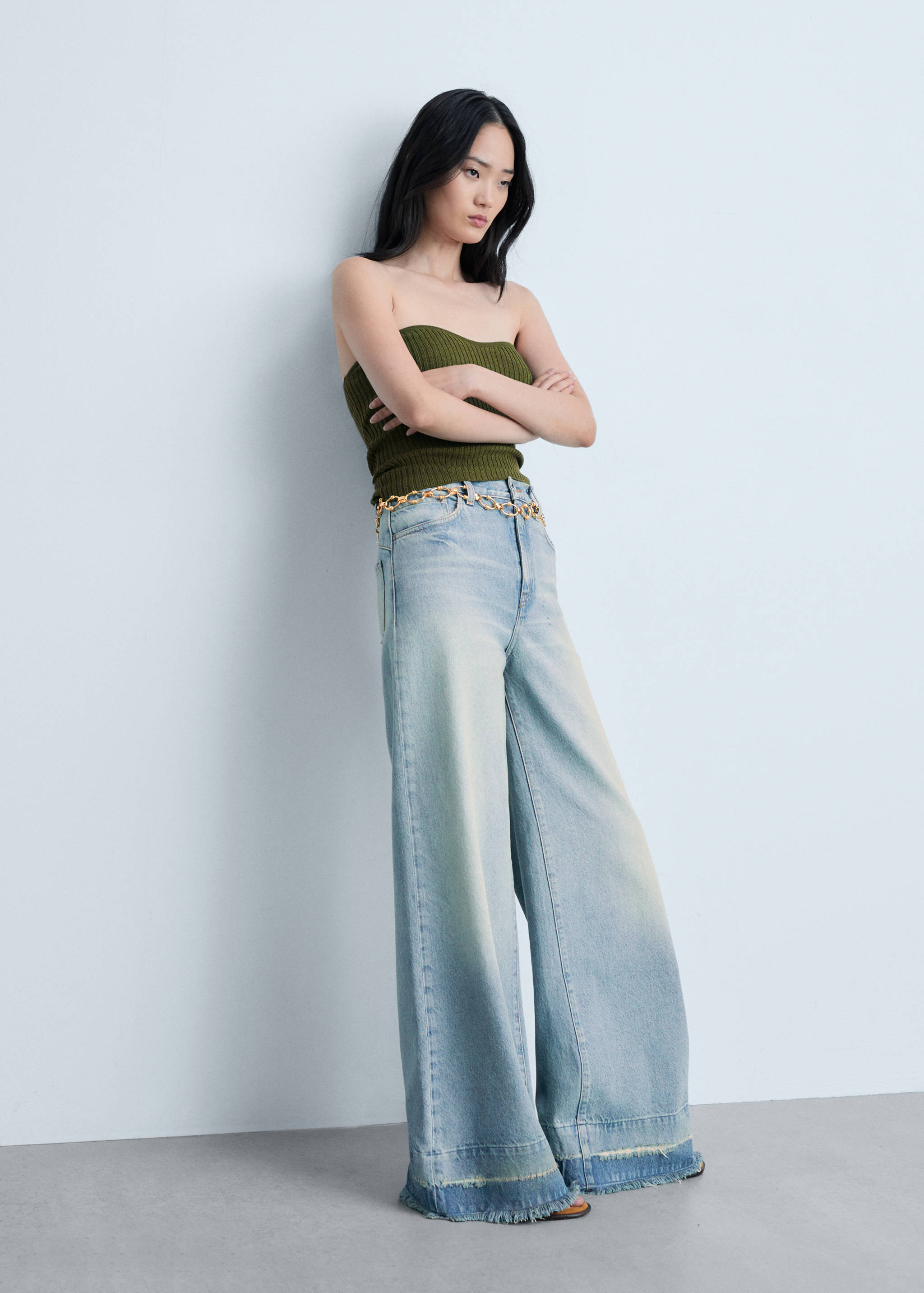 Top maille encolure cœur - Détail de l'article 2