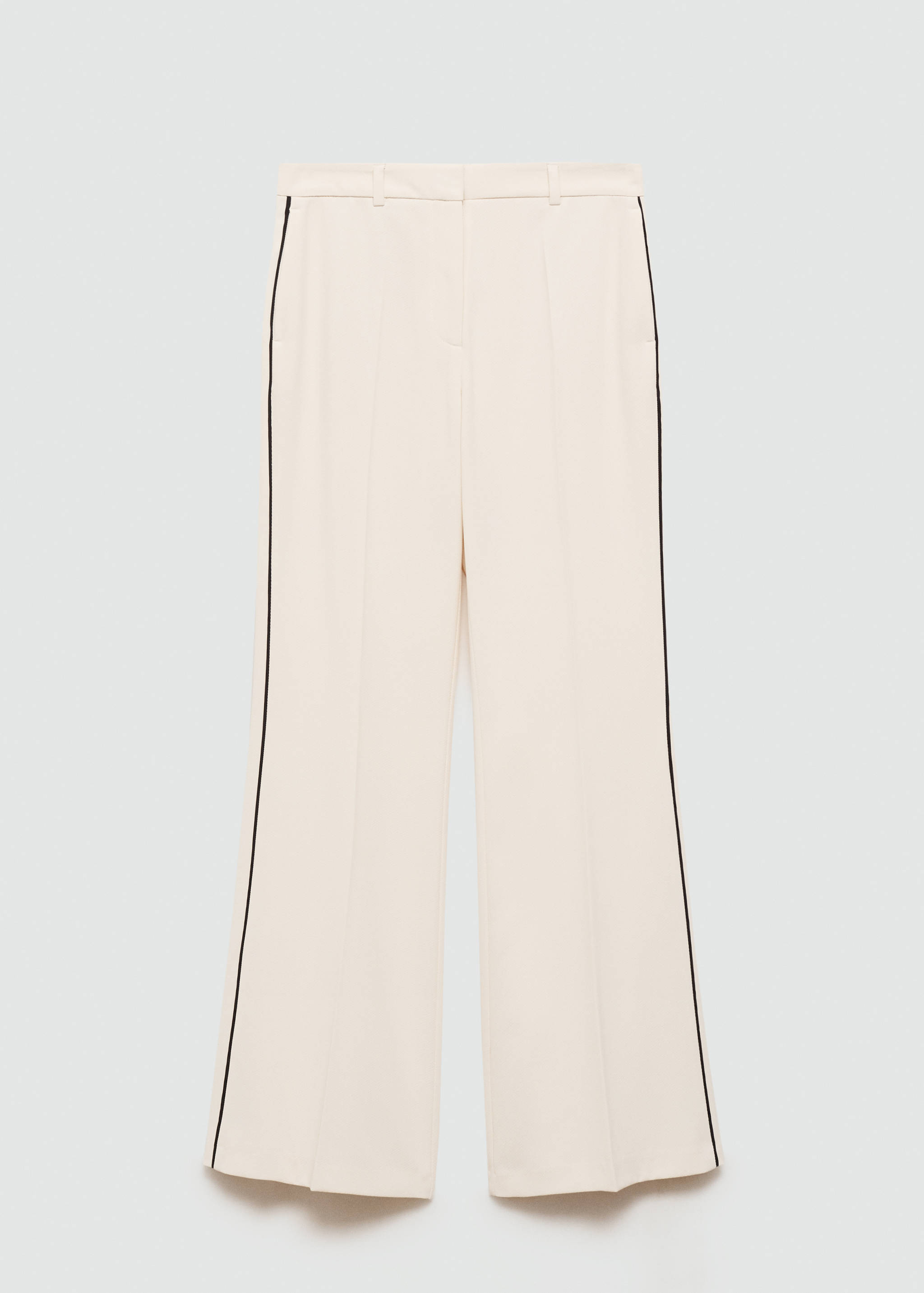 Wide leg striped trousers - Article without model