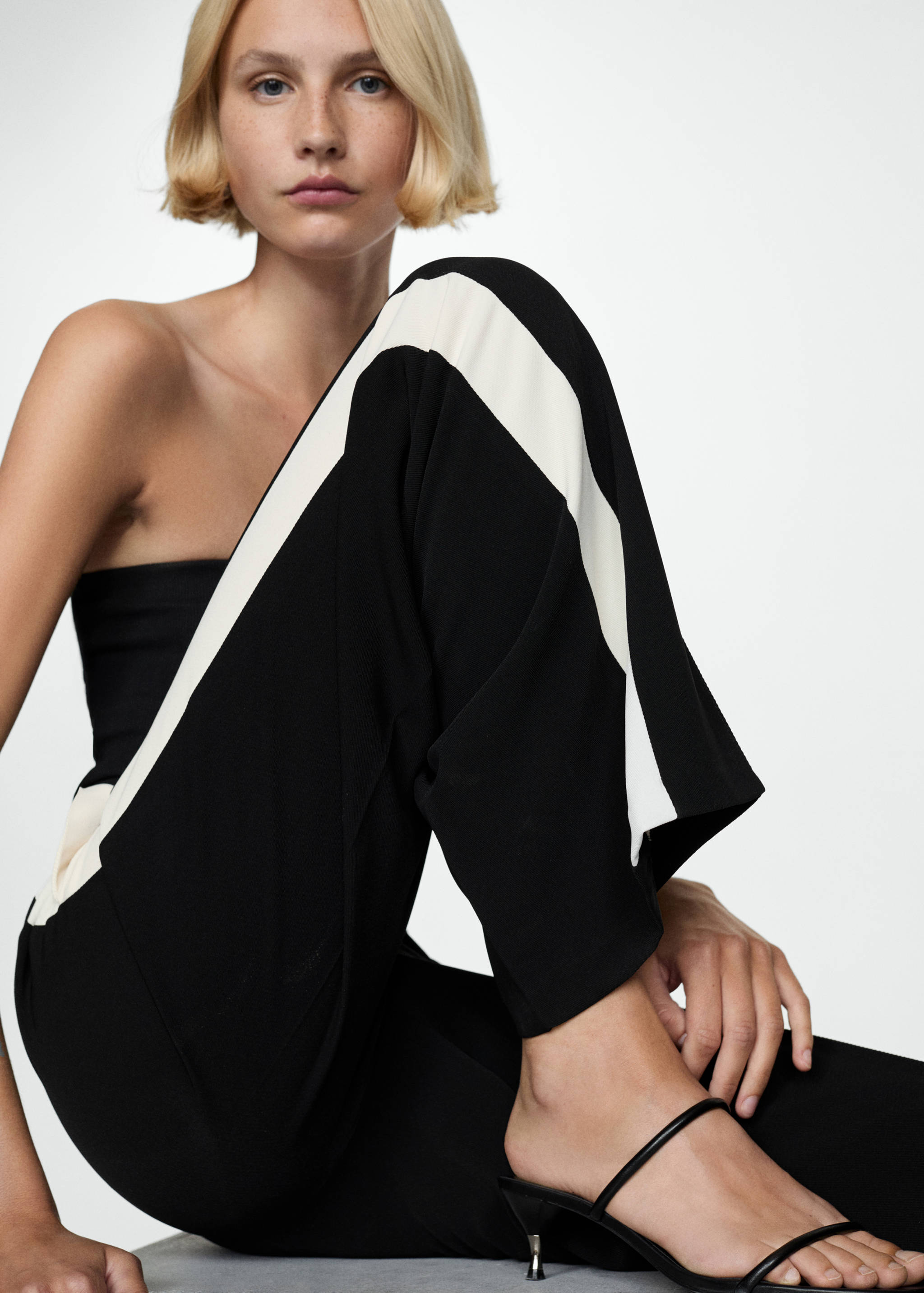 Pantalon bandes latérales contrastantes - Détail de l'article 2