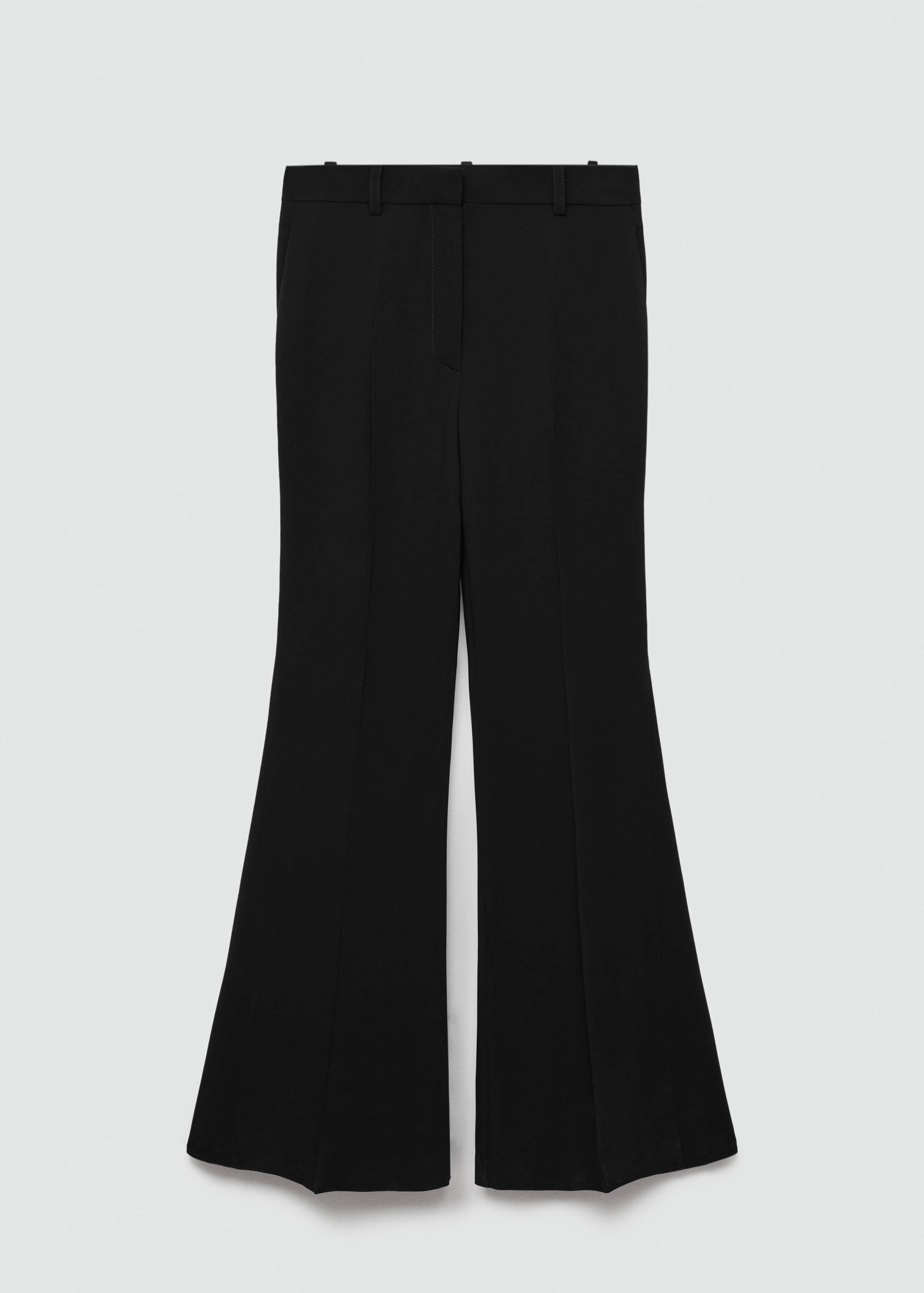 Maxi-flared trousers - Article without model