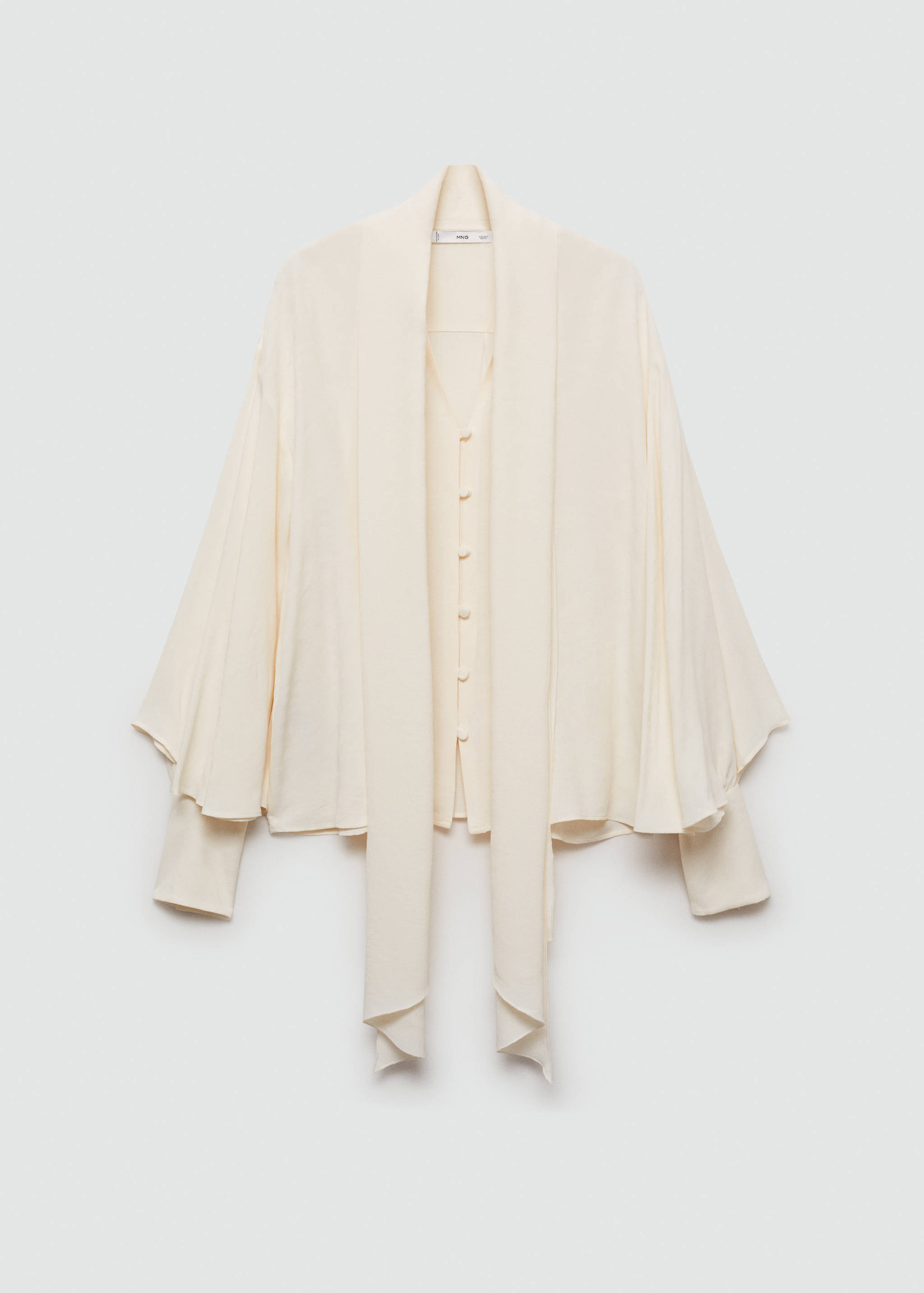 Ruffled dress with zip - Article without model