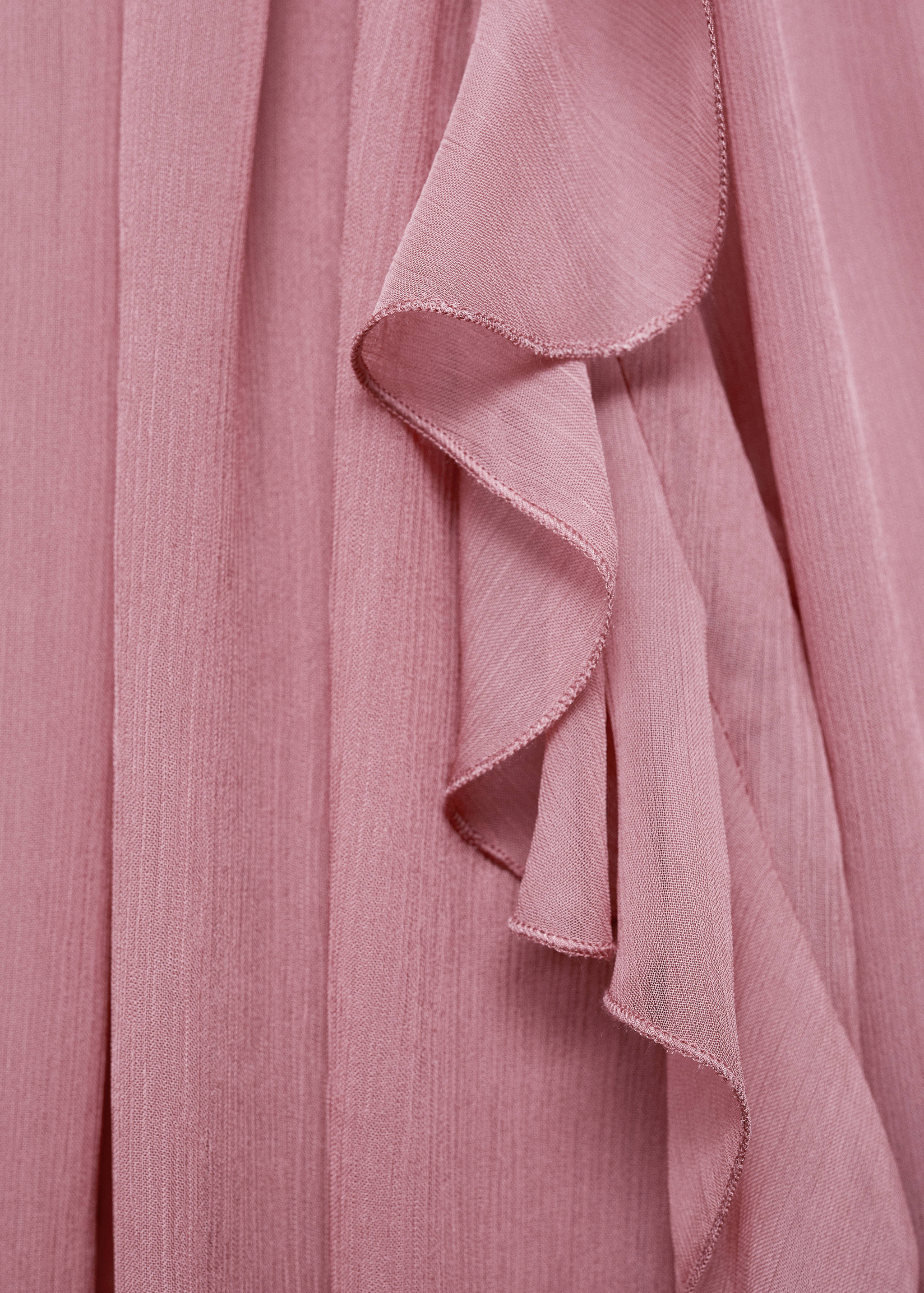 Ruffled chiffon blouse - Details of the article 8