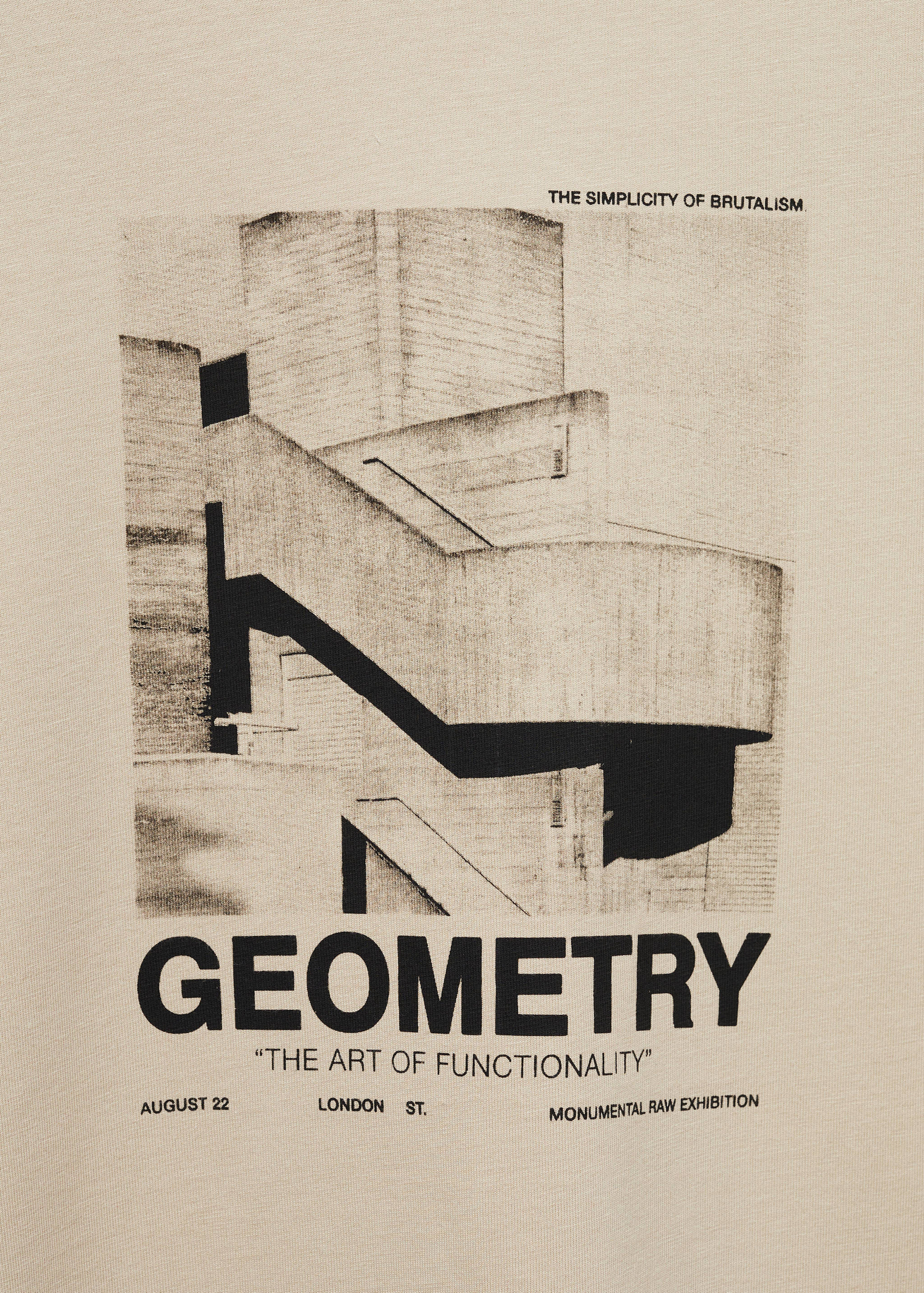 100% cotton t-shirt with graphic print on the front - Details of the article 8