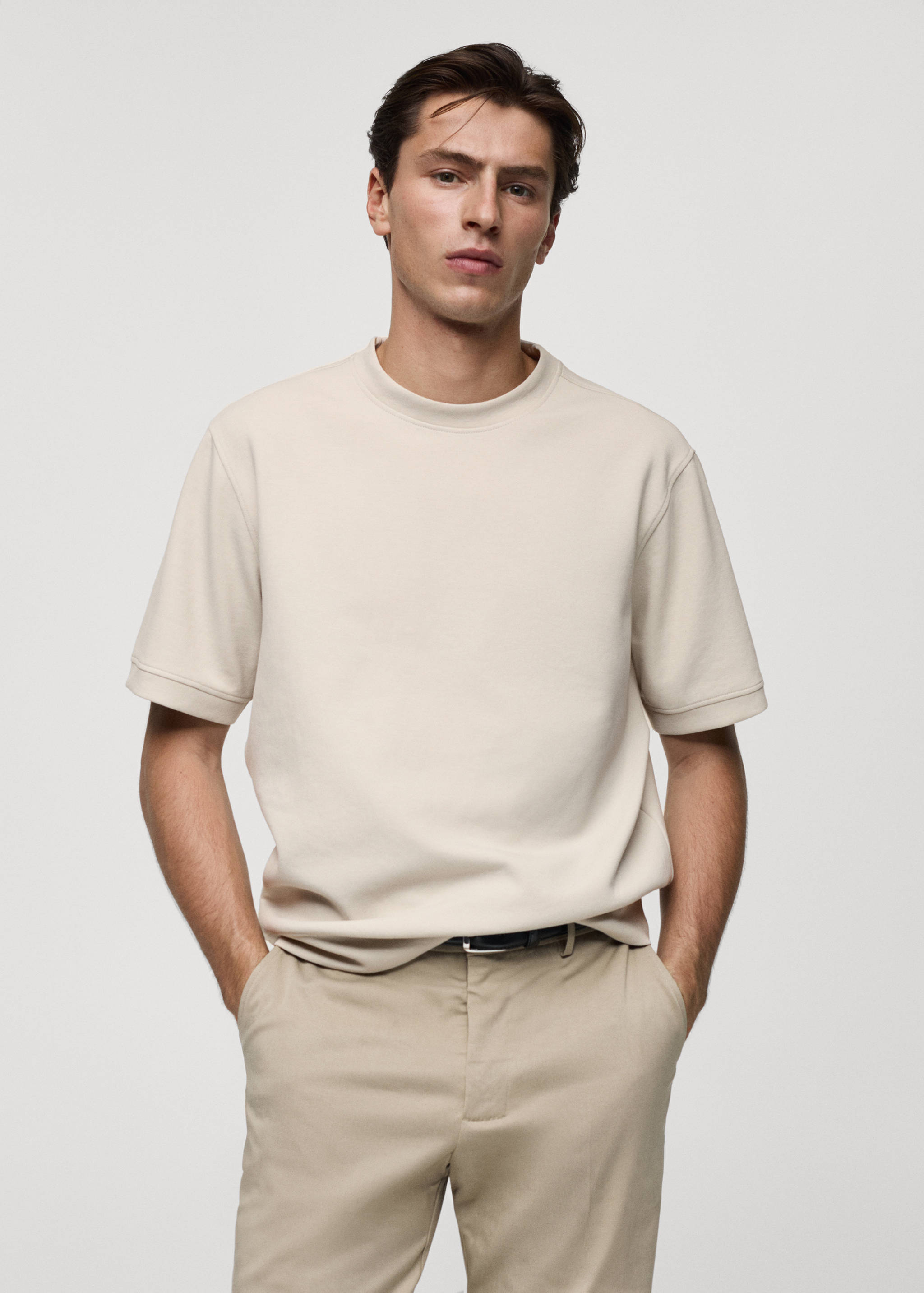 Regular-fit sweatshirt - Medium plane