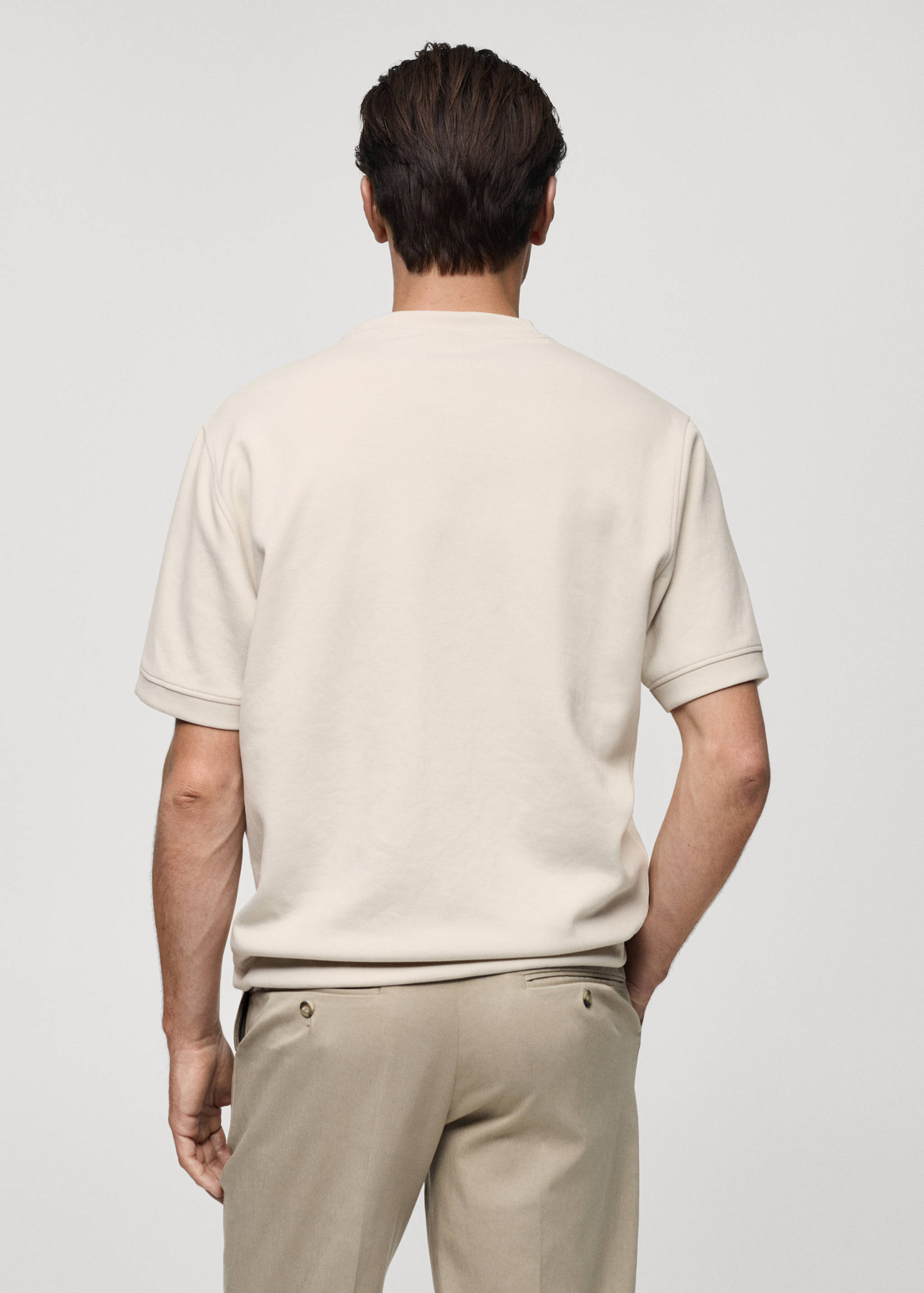 Regular-fit sweatshirt - Reverse of the article