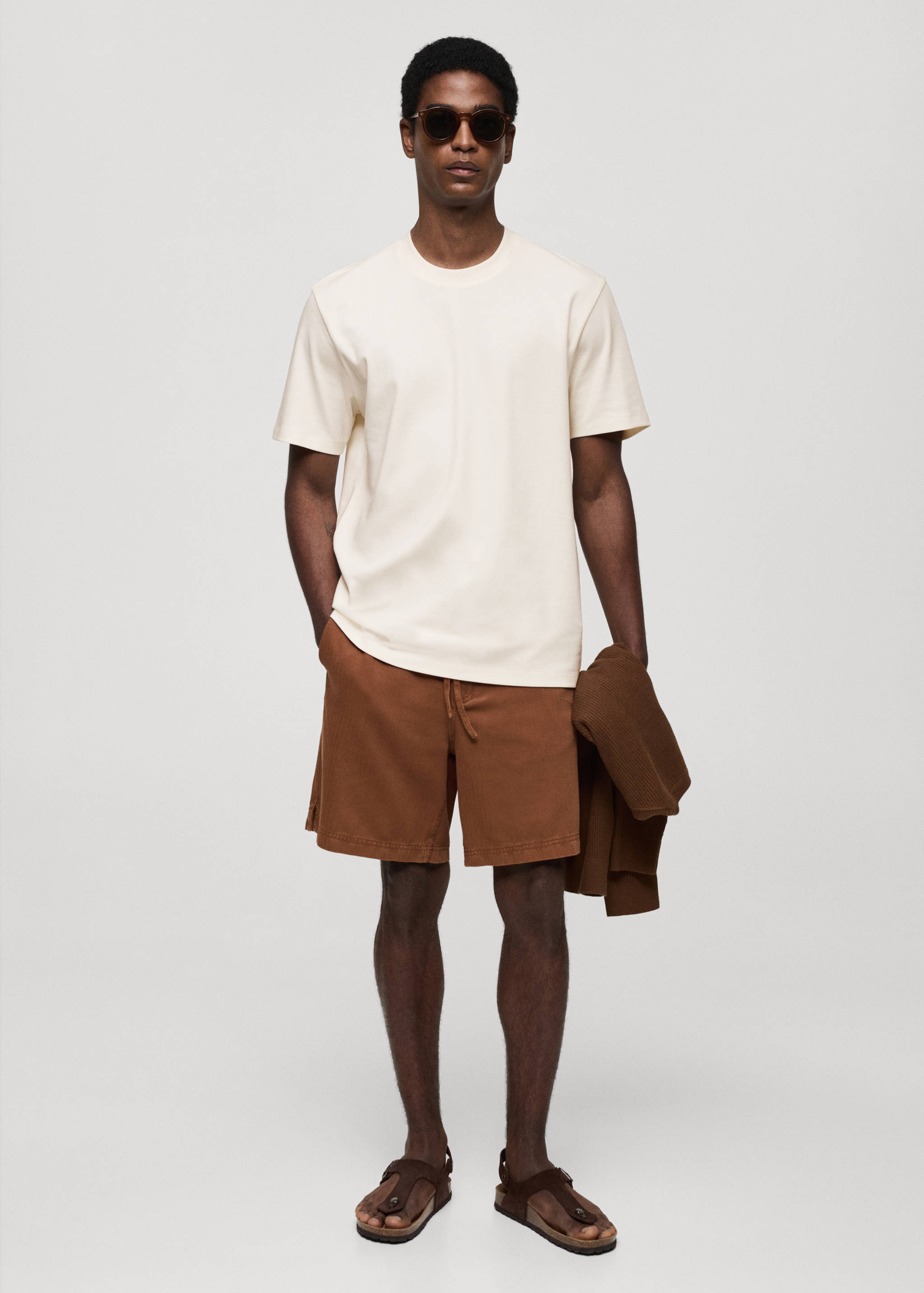 T-shirt regular-fit 100 % coton - Plan général