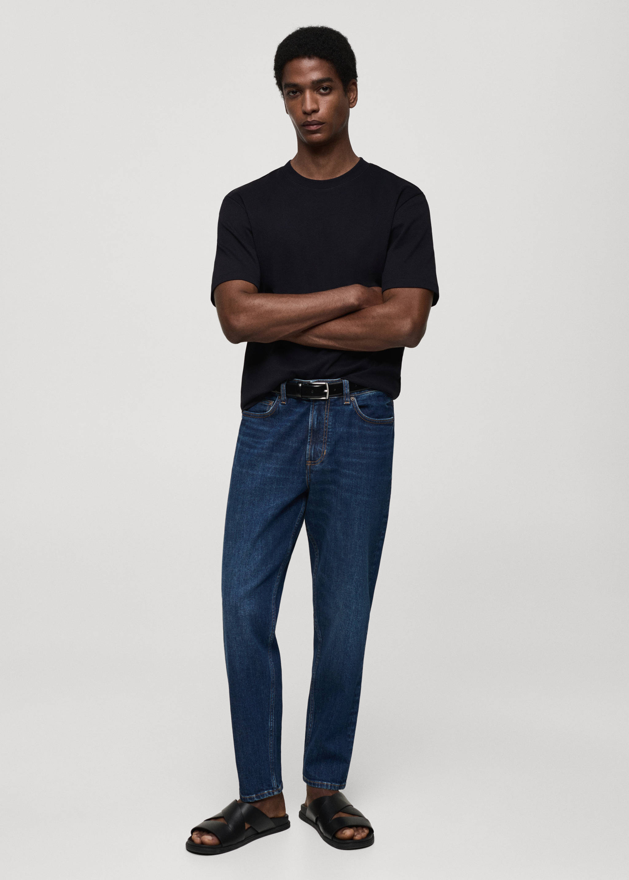 T-shirt regular-fit 100 % coton - Plan général