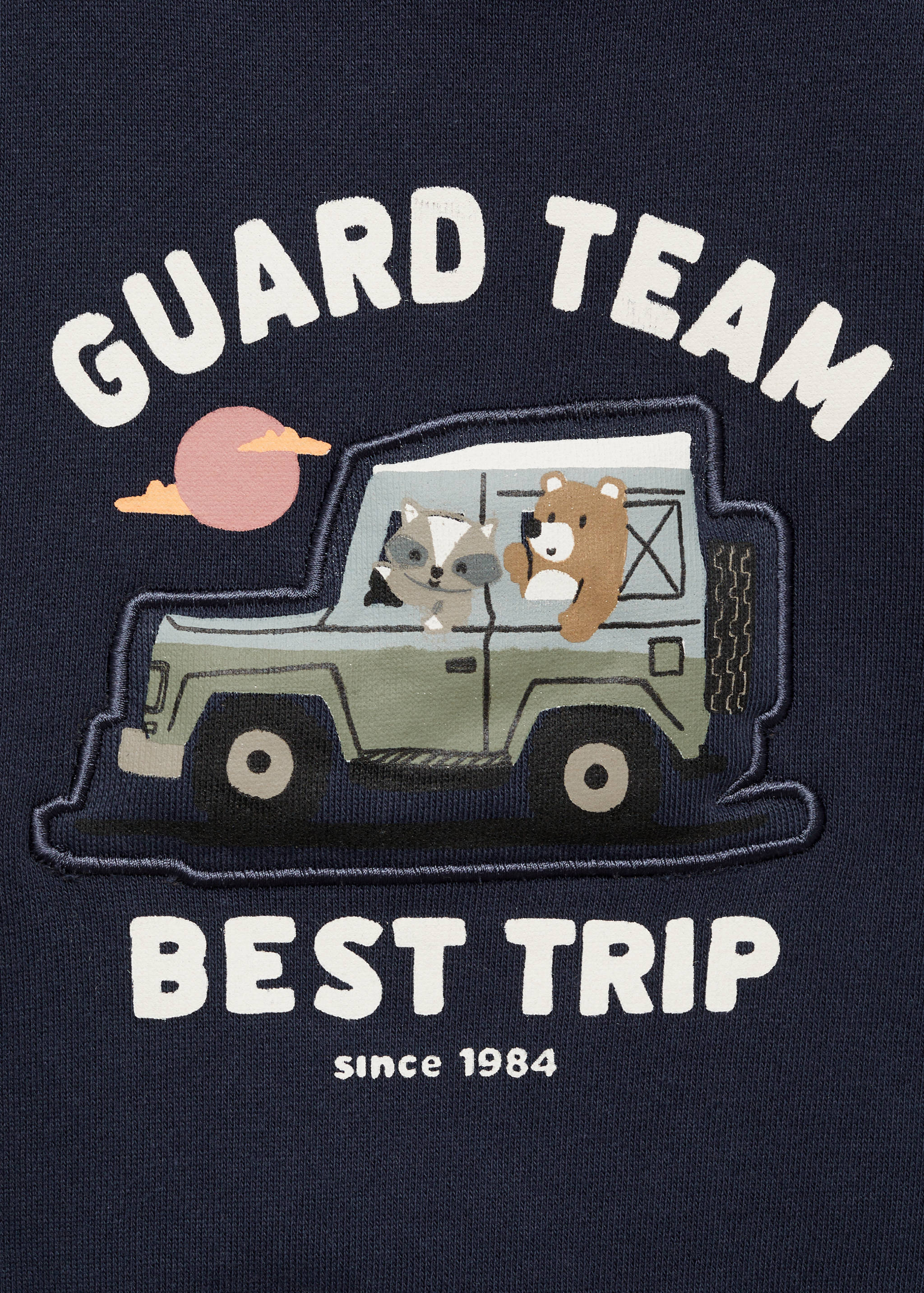 Path print sweatshirt - Details of the article 8