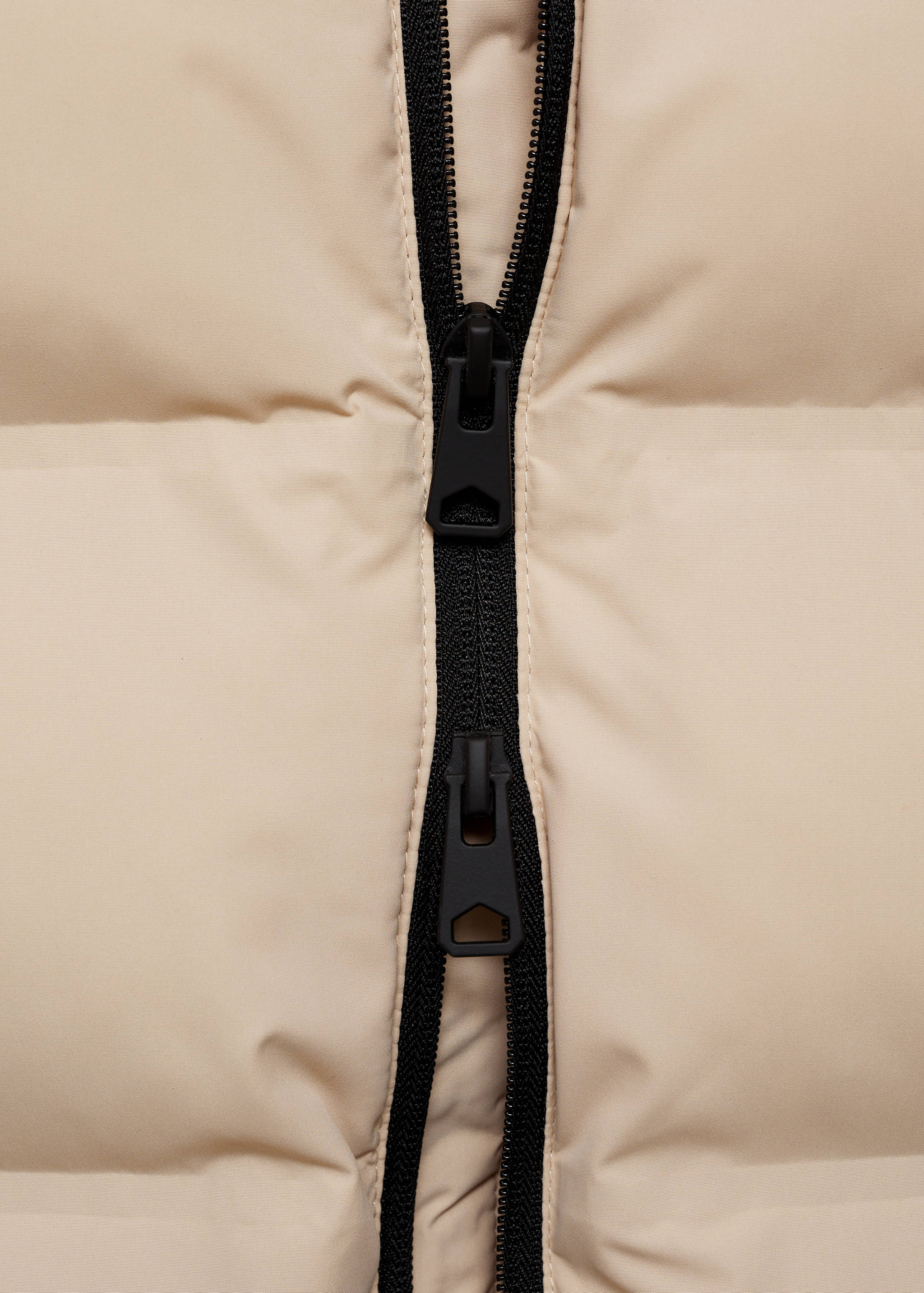 Длинный стёганый анорак - Деталь изделия 0