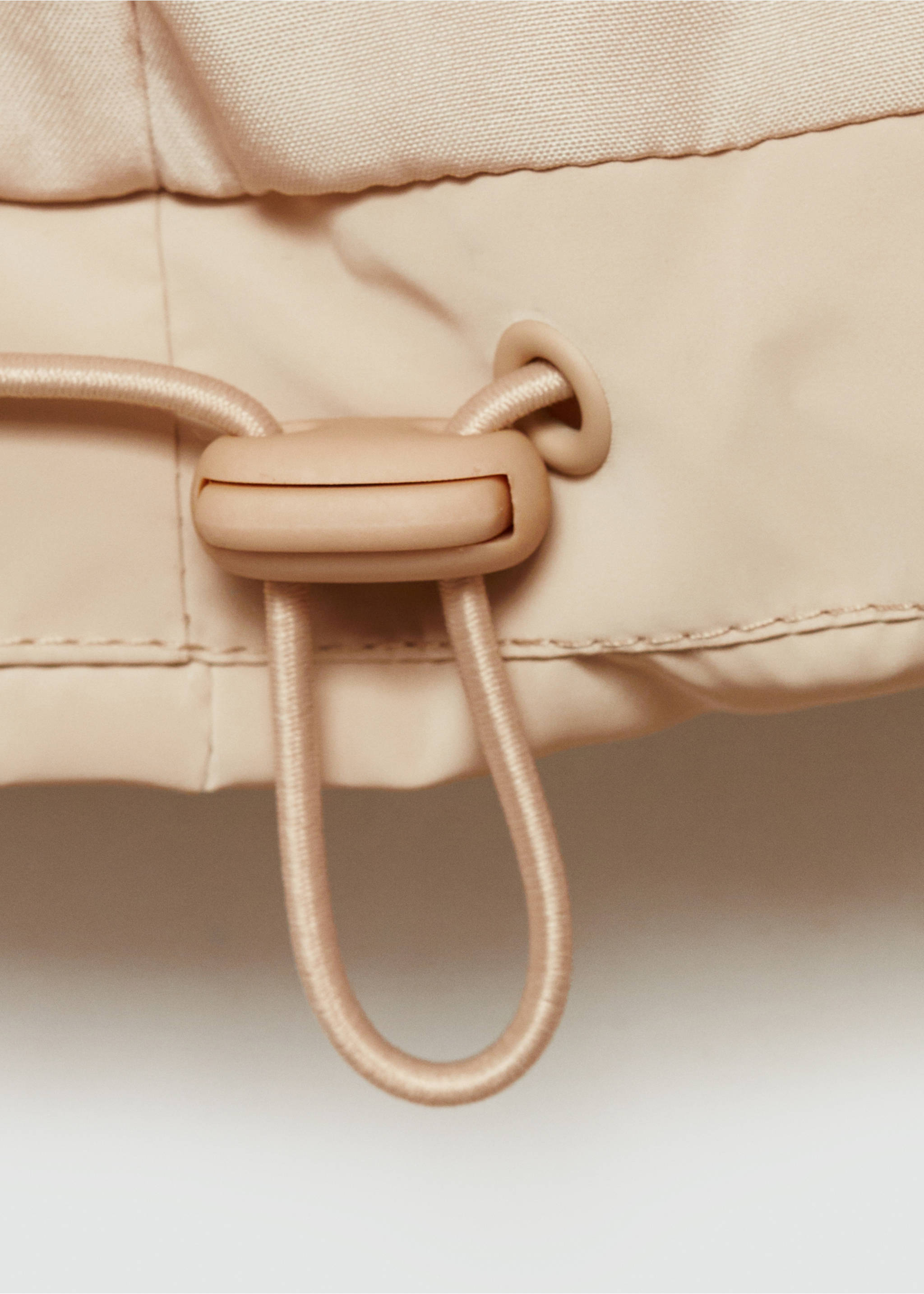 Anorak acolchado - Detalle del artículo 0, Beige. Ref: 77005635-00.