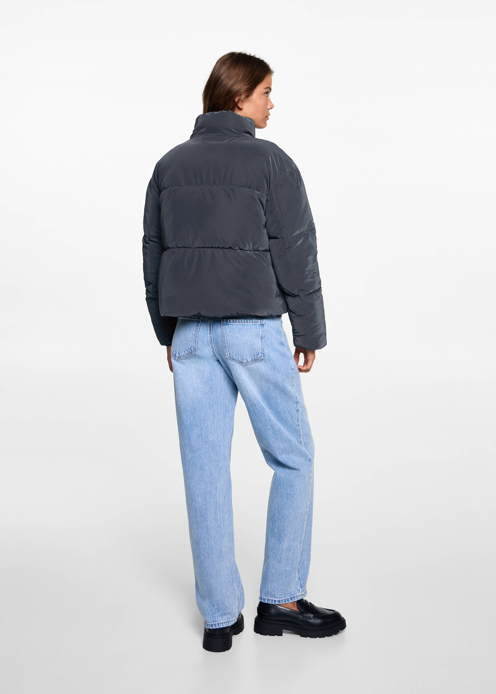 Anorak matelassé imperméable à losanges - Verso de l’article