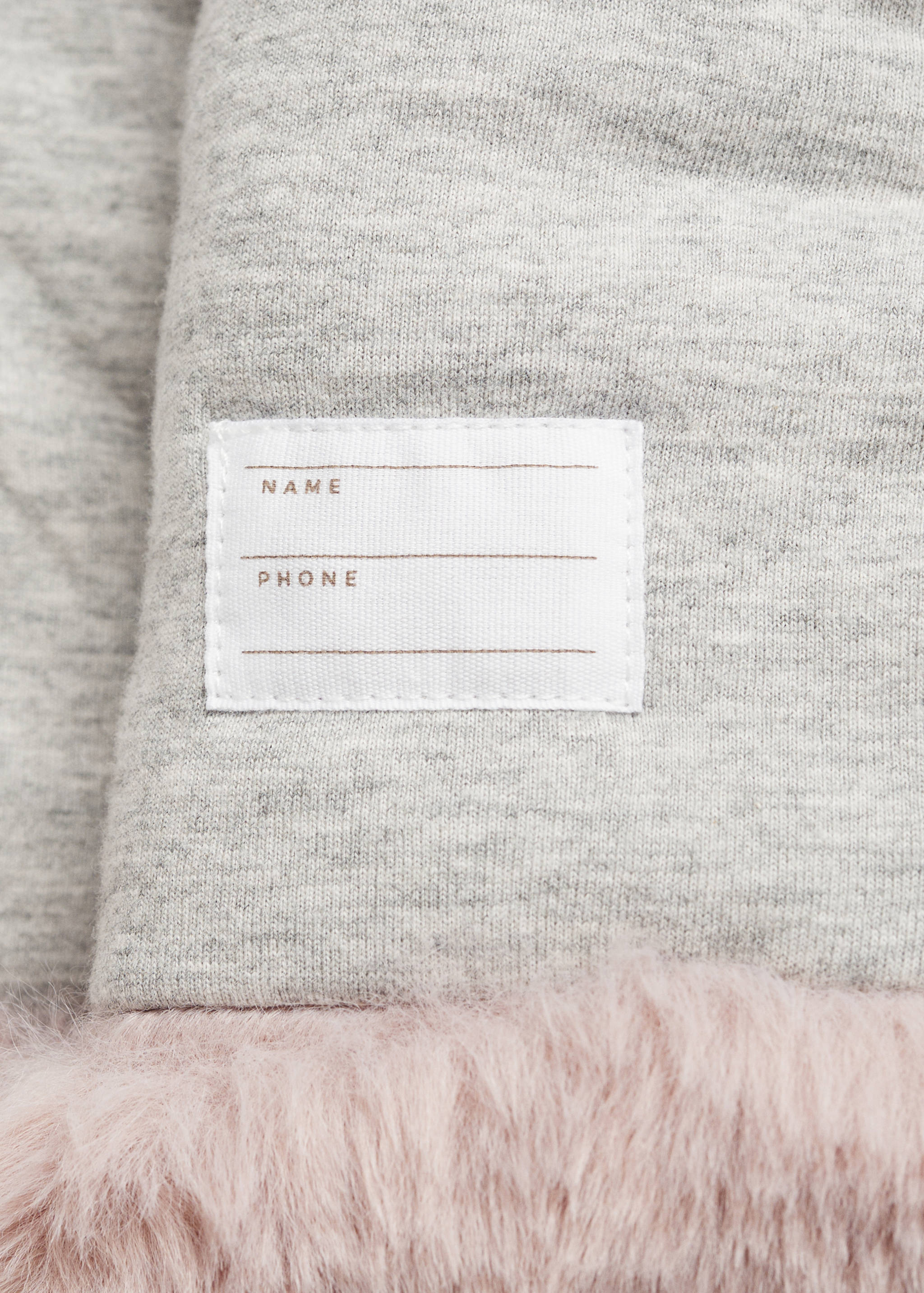 Abrigo capucha pelo - Detalle del artículo 0