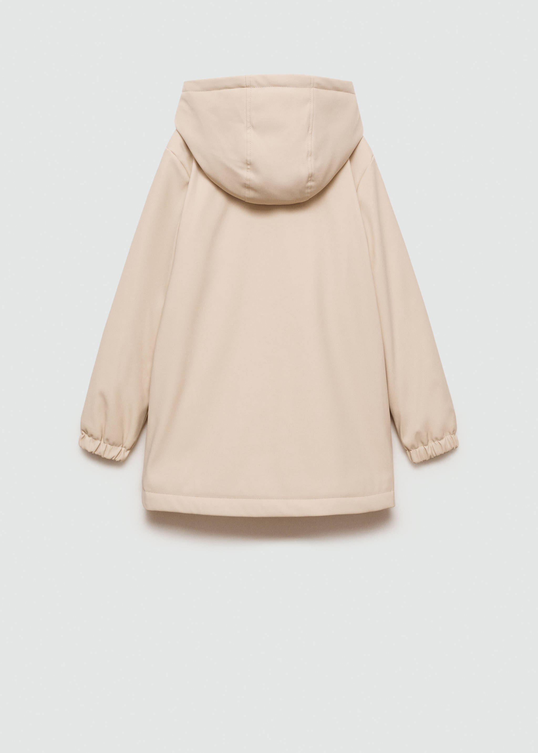 连帽防水大衣 - null